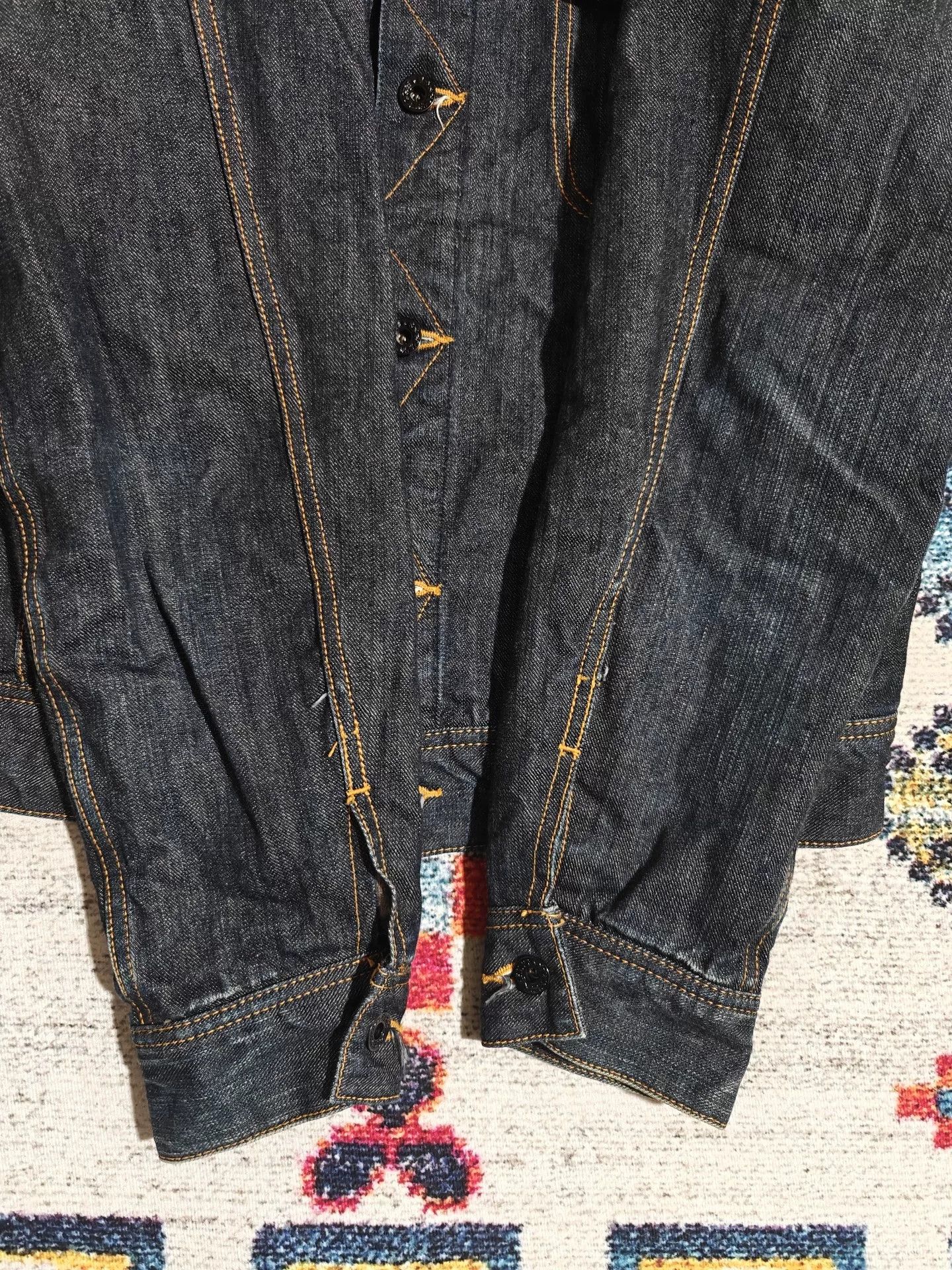 Studio D'Artisan STUDIO D'ARTISAN D4187 Raw Denim Jacket Size US XS / EU 42 / 0 - 4 Thumbnail
