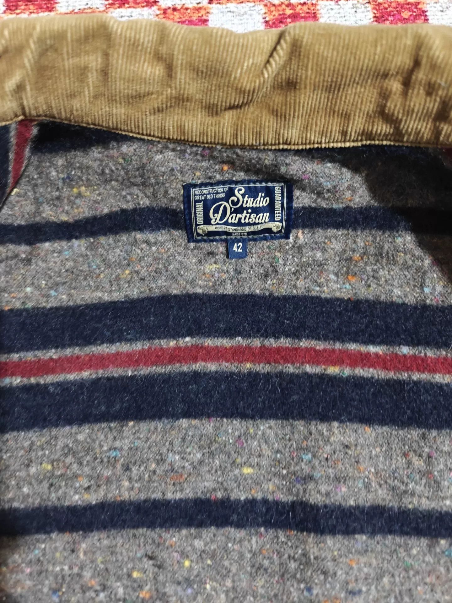Studio D'Artisan STUDIO D'ARTISAN D4187 Raw Denim Jacket Size US XS / EU 42 / 0 - 6 Thumbnail