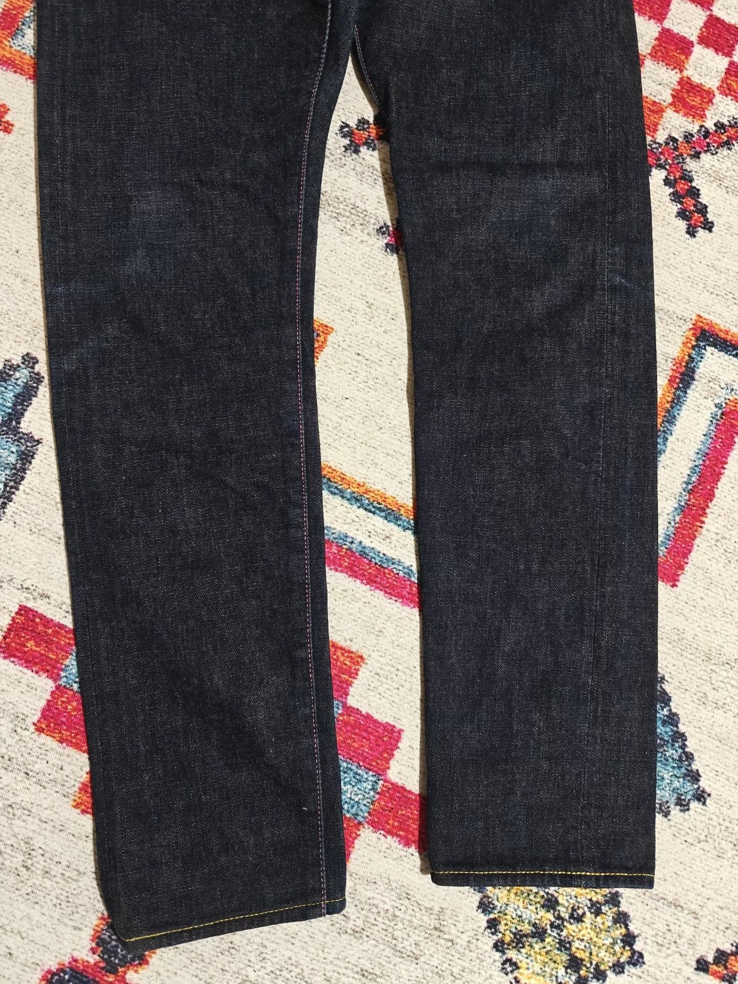 Momotaro Jeans MOMOTARO JEANS 0405 Raw Denim Jeans Size US 31 - 4 Thumbnail
