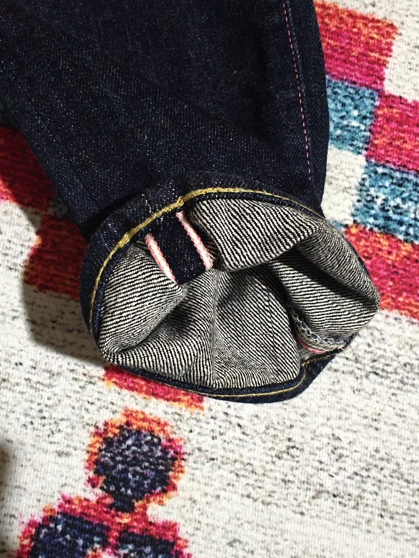 Momotaro Jeans MOMOTARO JEANS 0405 Raw Denim Jeans Size US 31 - 7 Thumbnail