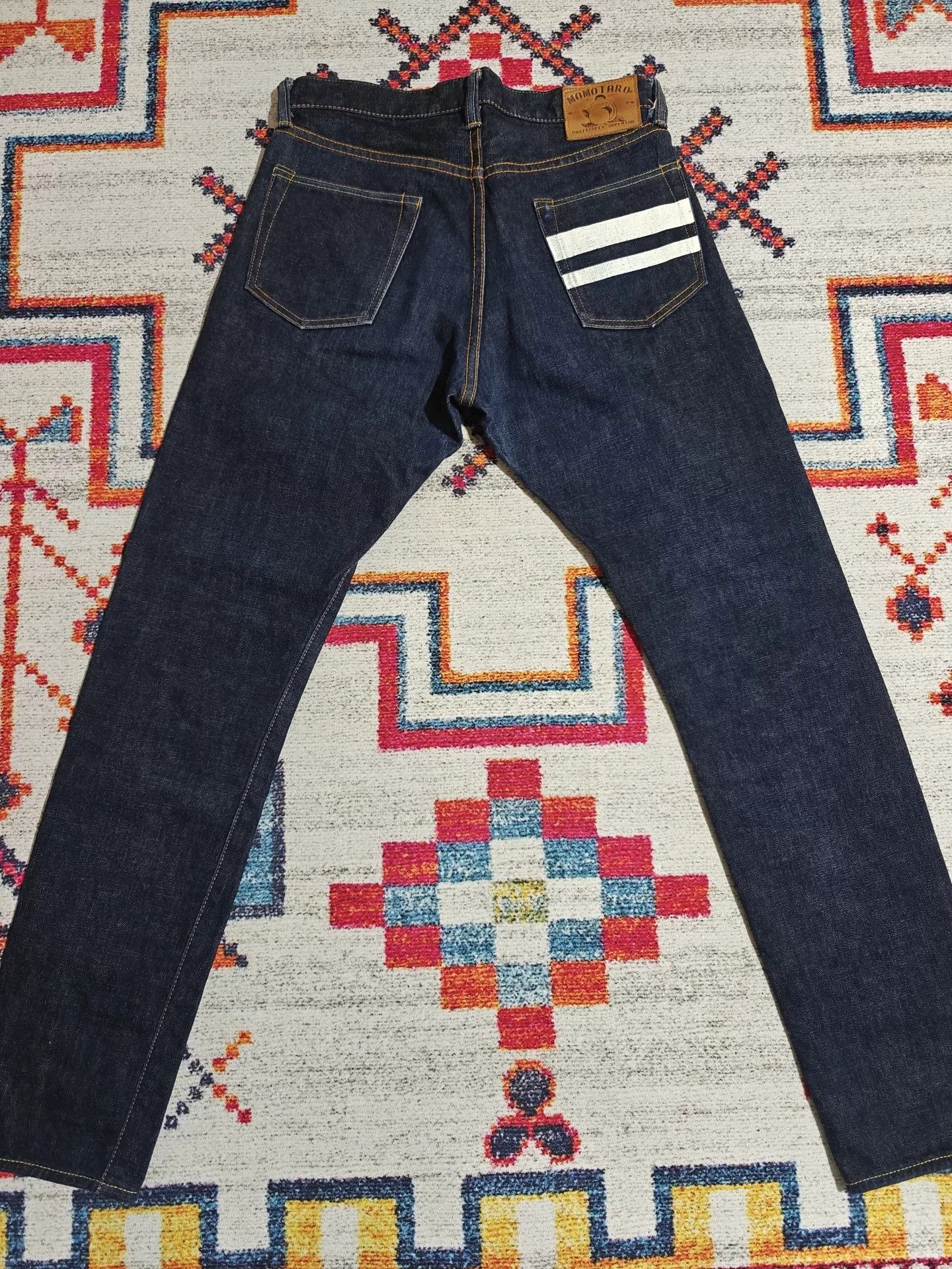 Momotaro Jeans MOMOTARO JEANS 0405 Raw Denim Jeans Size US 31 - 5 Thumbnail