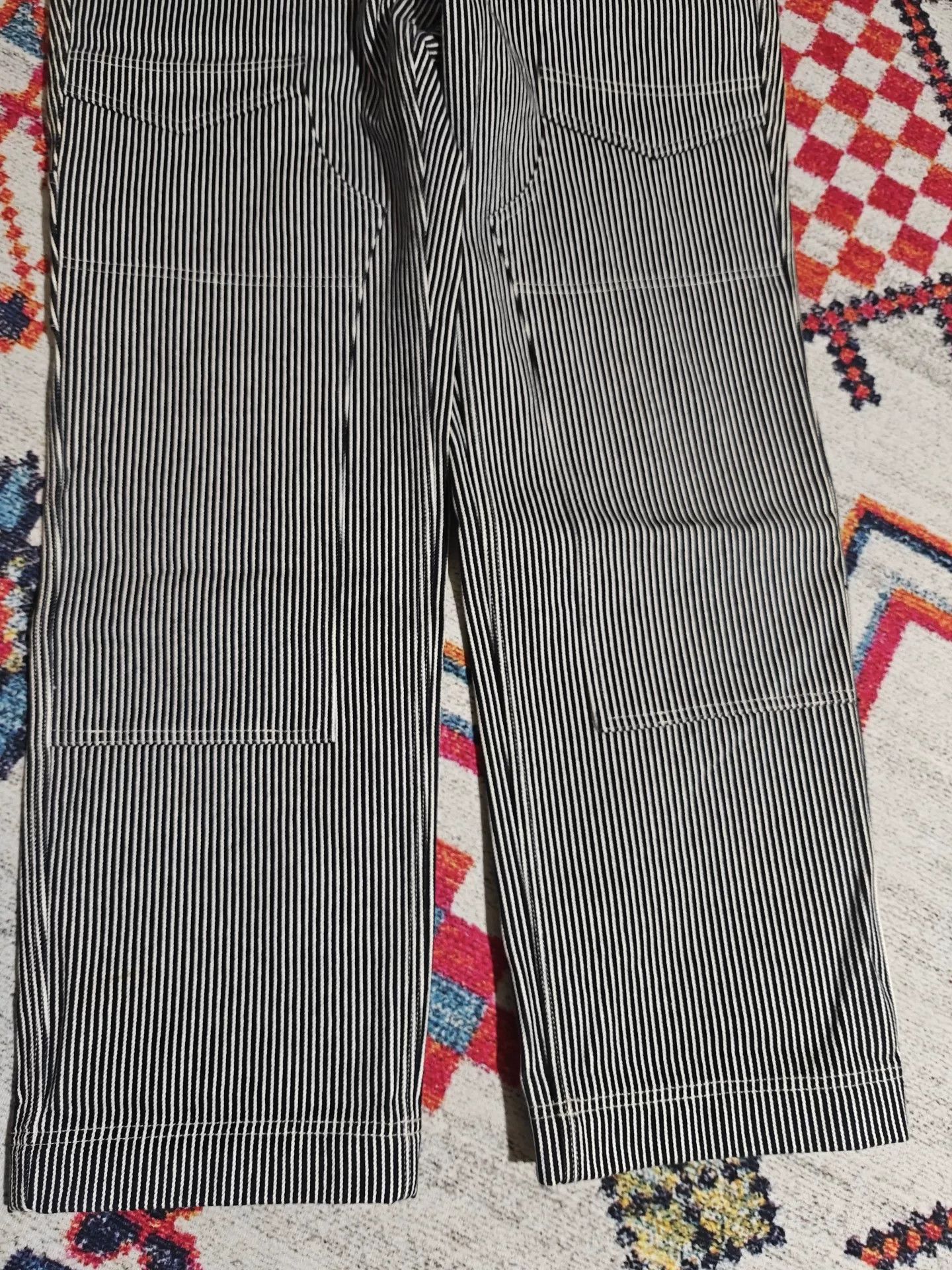 Other Bourn Hickory Stripe Cargo Pants Size US 34 / EU 50 - 4 Thumbnail