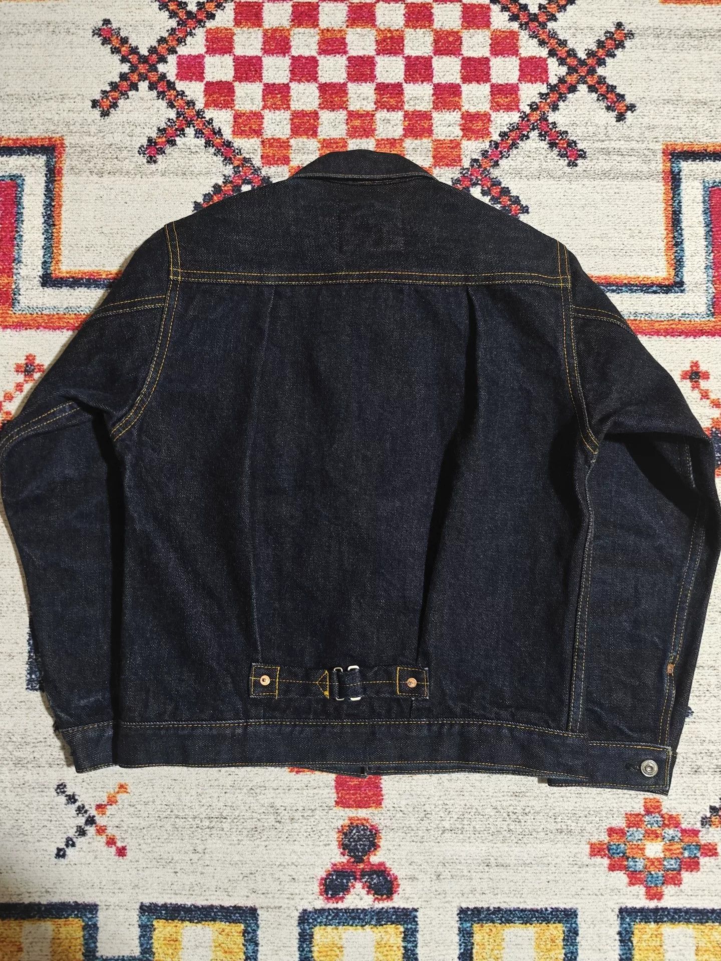 Samurai Jeans SAMURAI S551XX 25OZ 20th Anniversary Denim Jacket Size US M / EU 48-50 / 2 - 2 Thumbnail