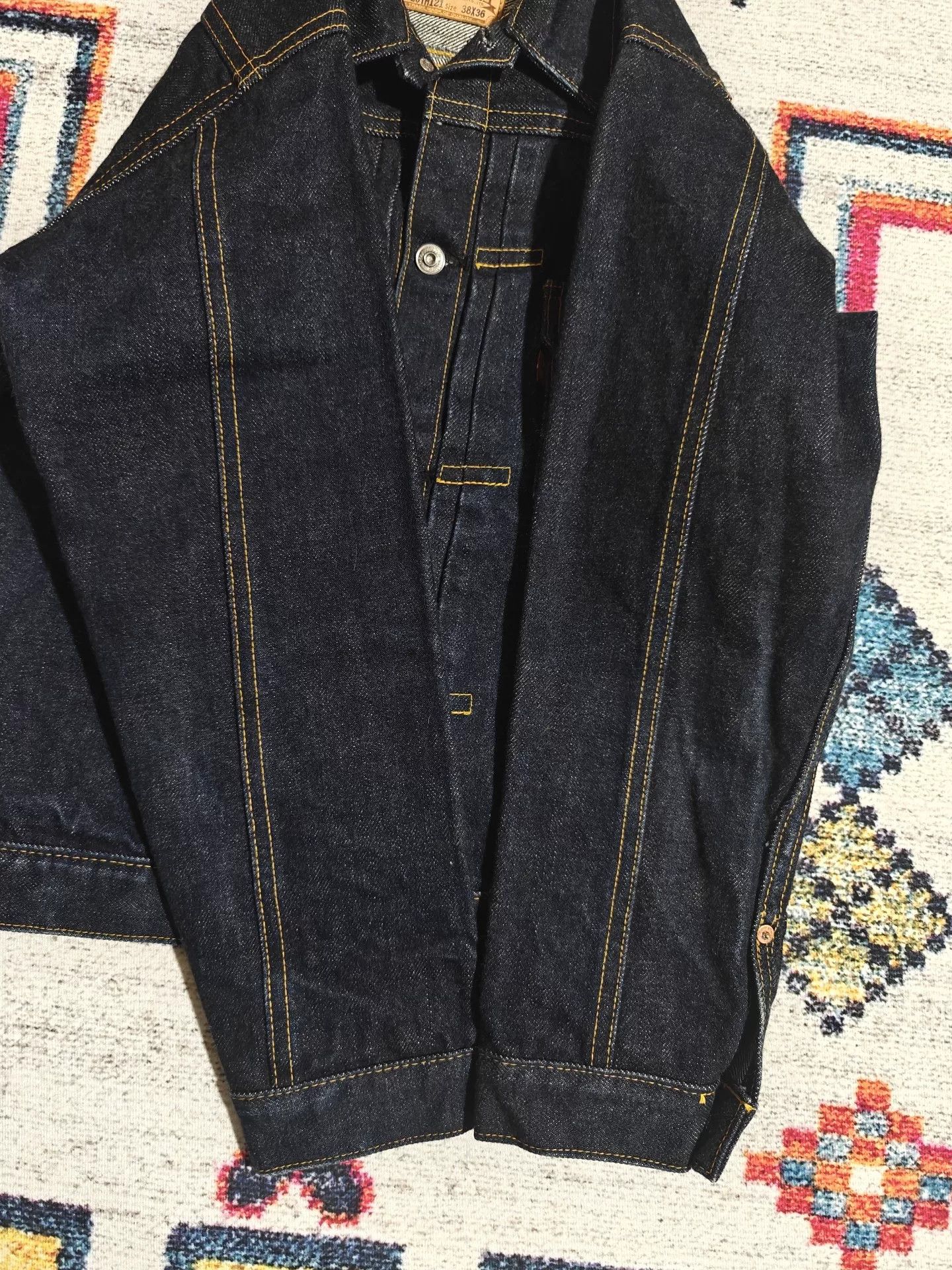 Samurai Jeans SAMURAI S551XX 25OZ 20th Anniversary Denim Jacket Size US M / EU 48-50 / 2 - 3 Thumbnail