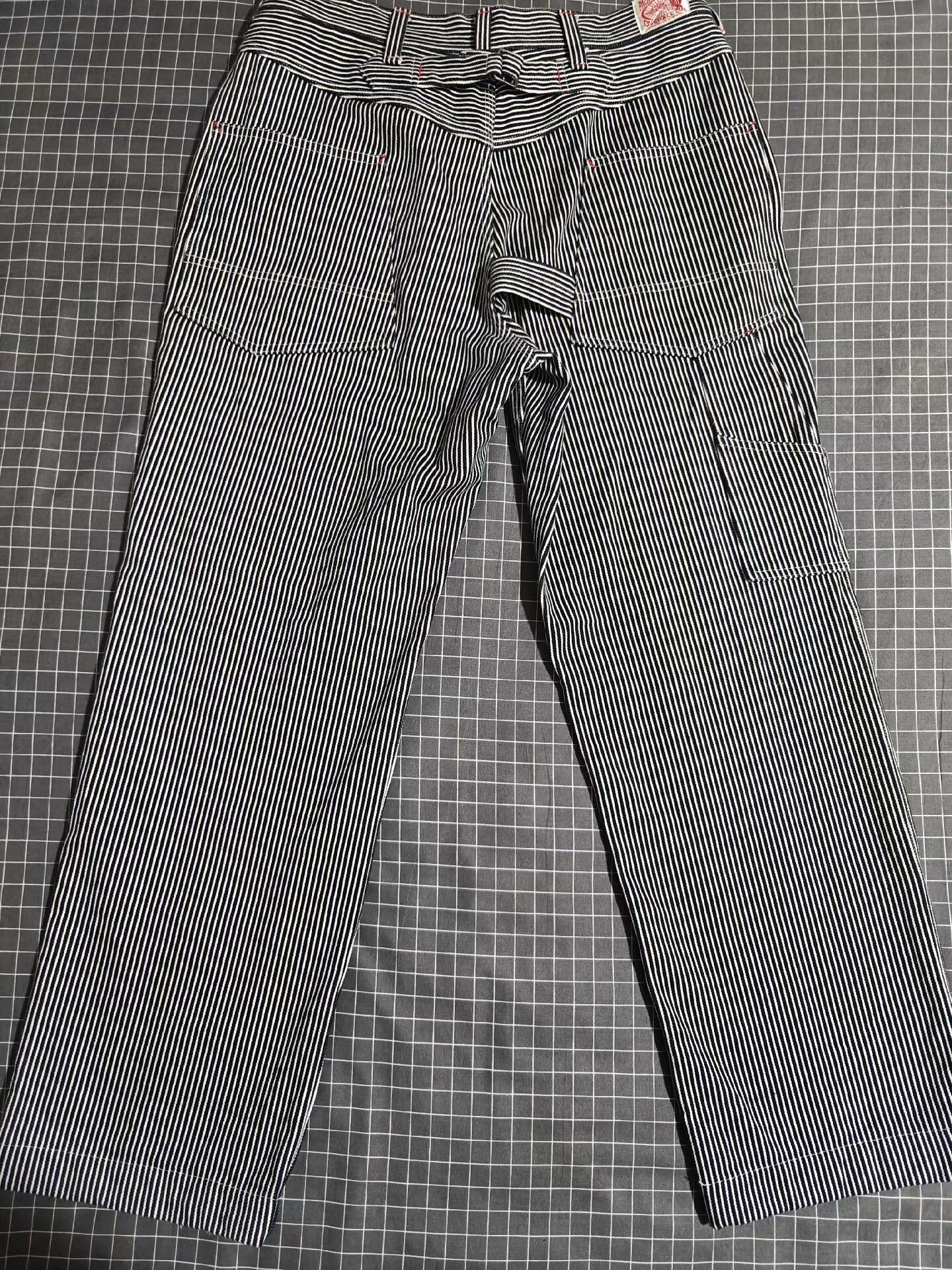 Other Bourn Striped Cargo Pants Size US 34 / EU 50 - 3 Thumbnail