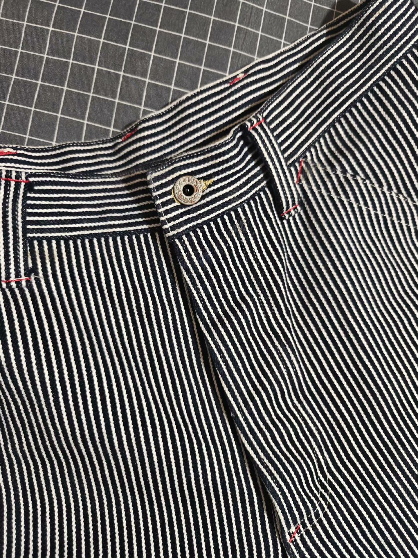 Other Bourn Striped Cargo Pants Size US 34 / EU 50 - 4 Thumbnail