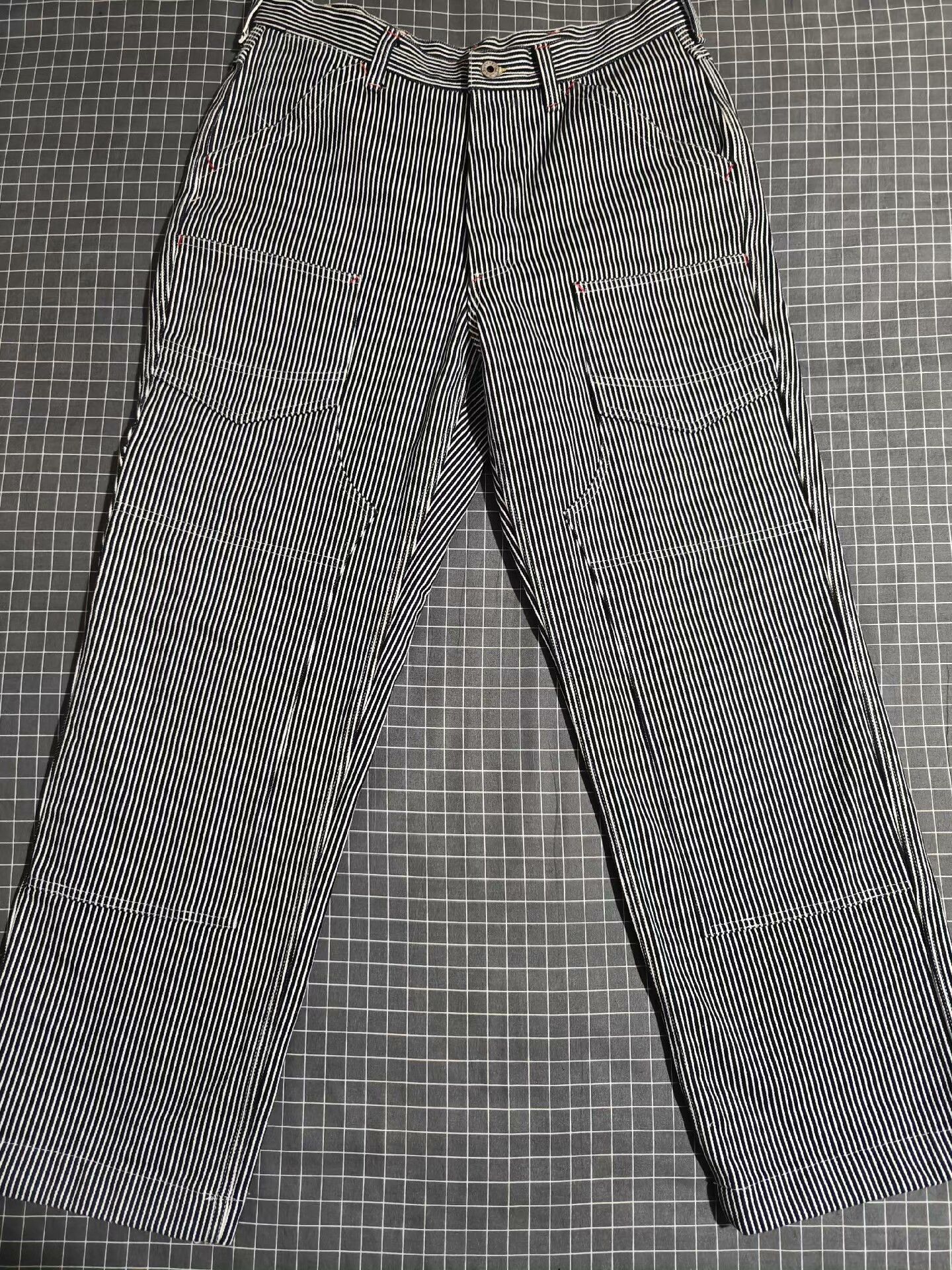 Other Bourn Striped Cargo Pants Size US 34 / EU 50 - 2 Thumbnail