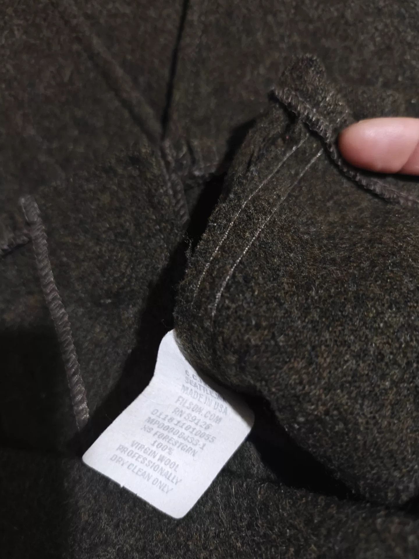 Filson Filson 24oz Mackinaw Wool Work Vest Men's Size US XS / EU 42 / 0 - 4 Thumbnail