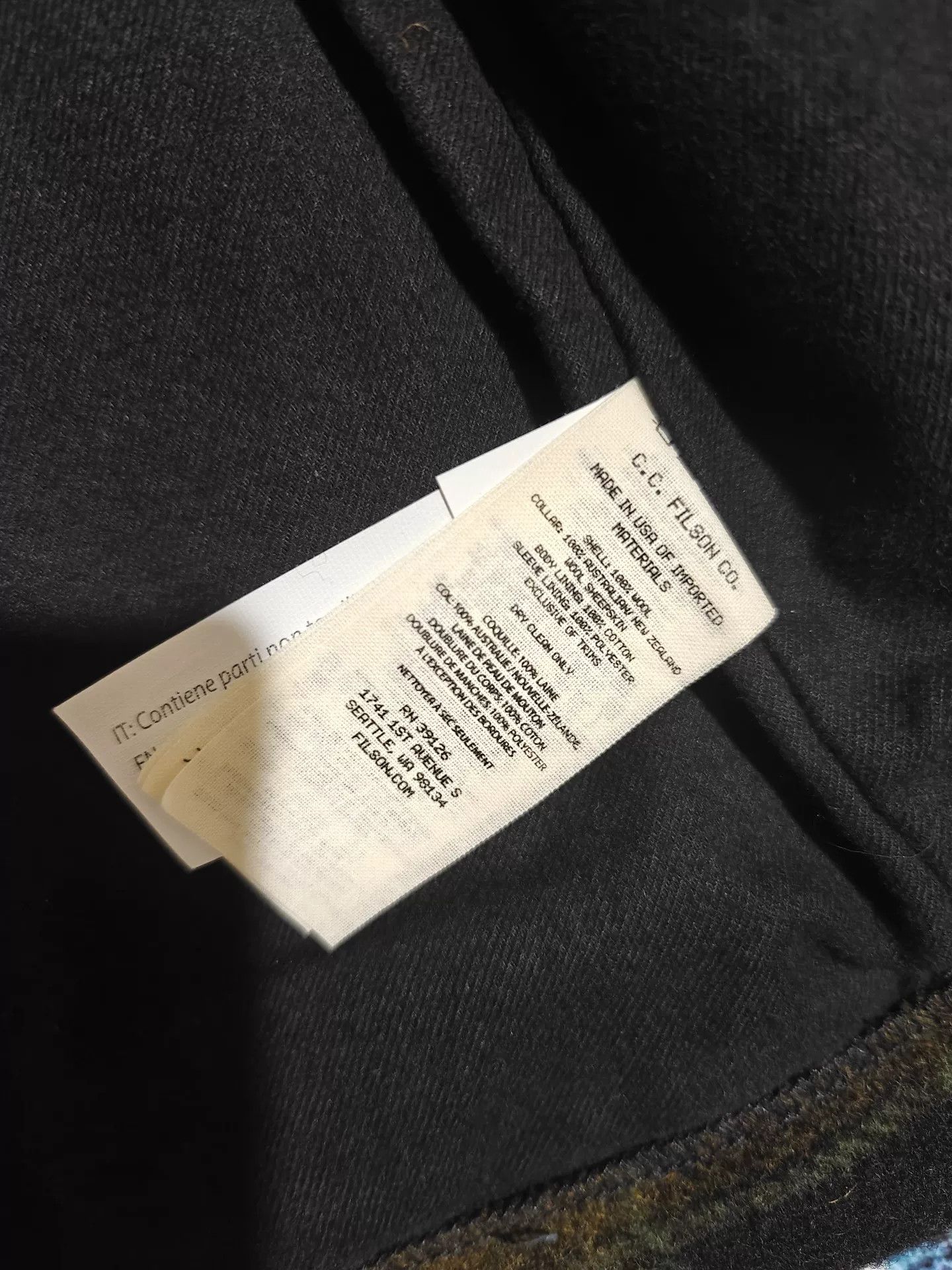 Filson Filson 18829 Farmer Wool Coat Size US M / EU 48-50 / 2 - 7 Thumbnail