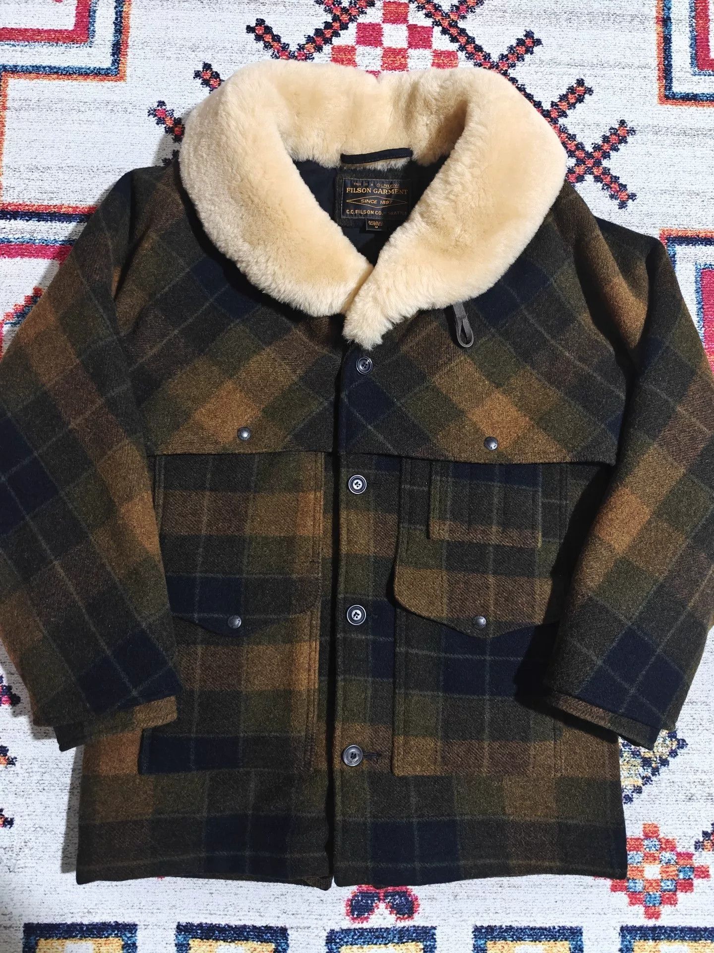 Filson Filson 18829 Farmer Wool Coat Size US M / EU 48-50 / 2 - 3 Thumbnail