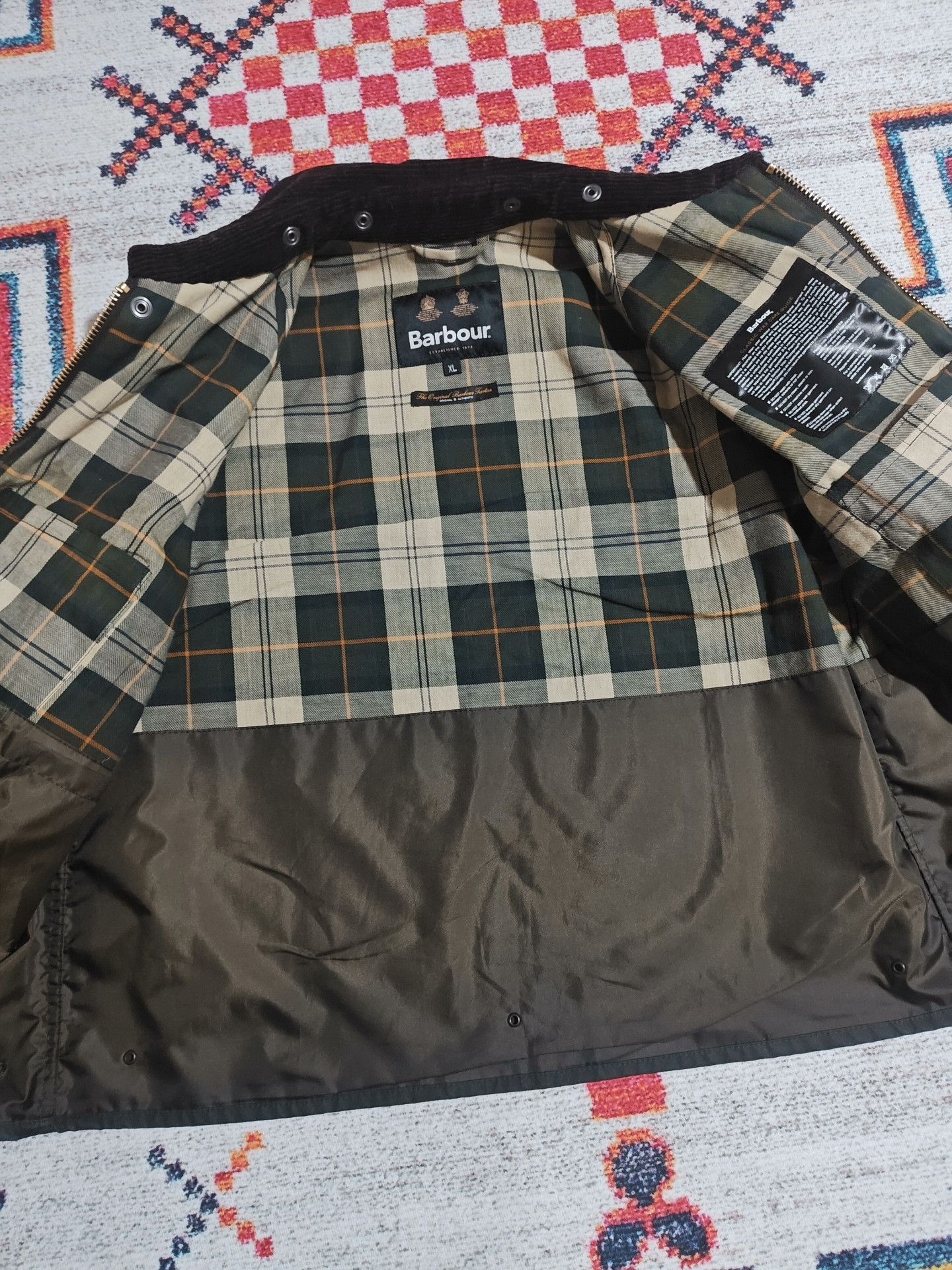 Barbour Barbour Spey Waxed Fishing Jacket Unisex Size US XL / EU 56 / 4 - 3 Thumbnail