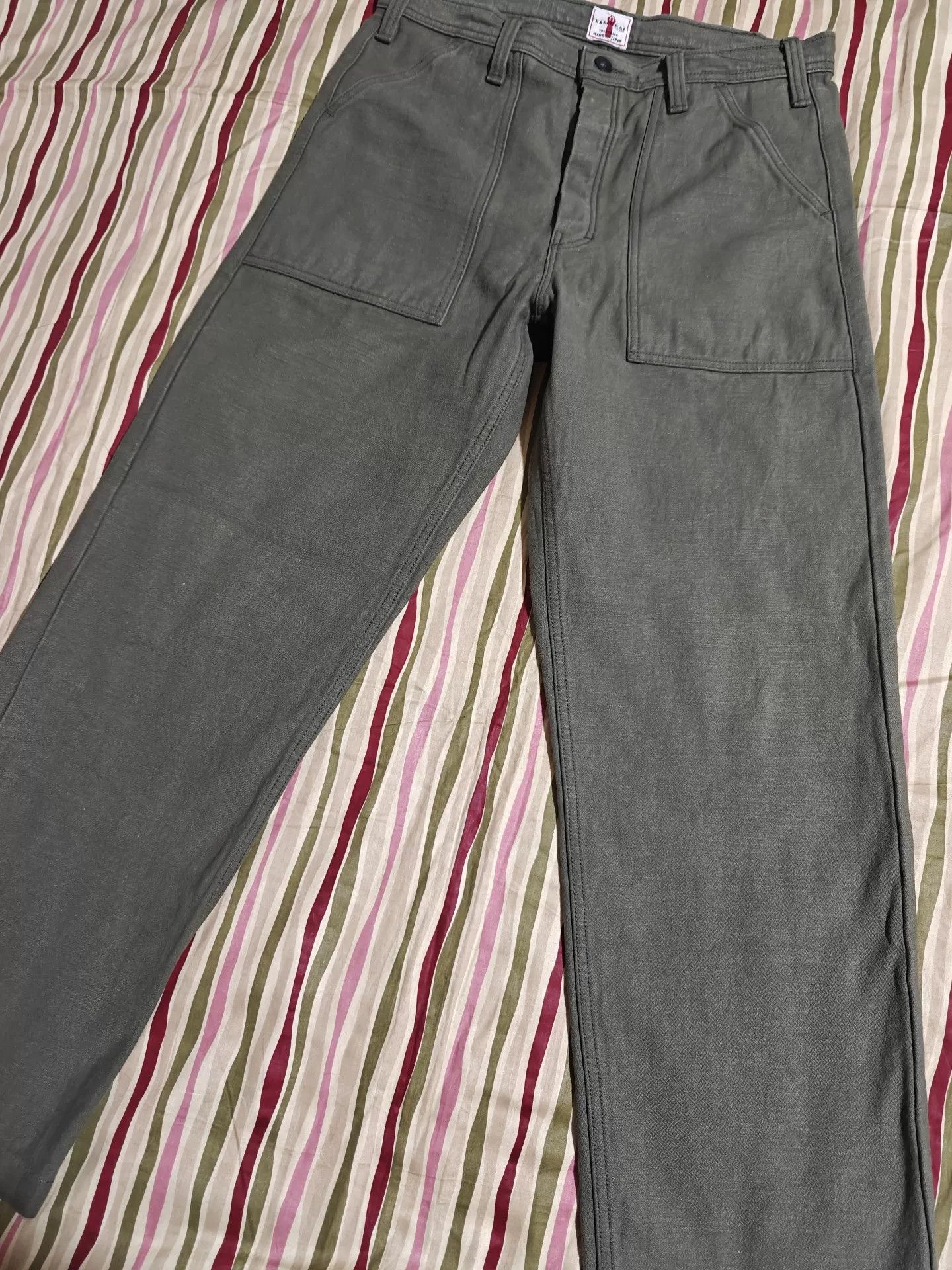 Samurai Jeans Samurai Jeans 15oz OG107 Work Pants Size US 32 / EU 48 - 3 Thumbnail
