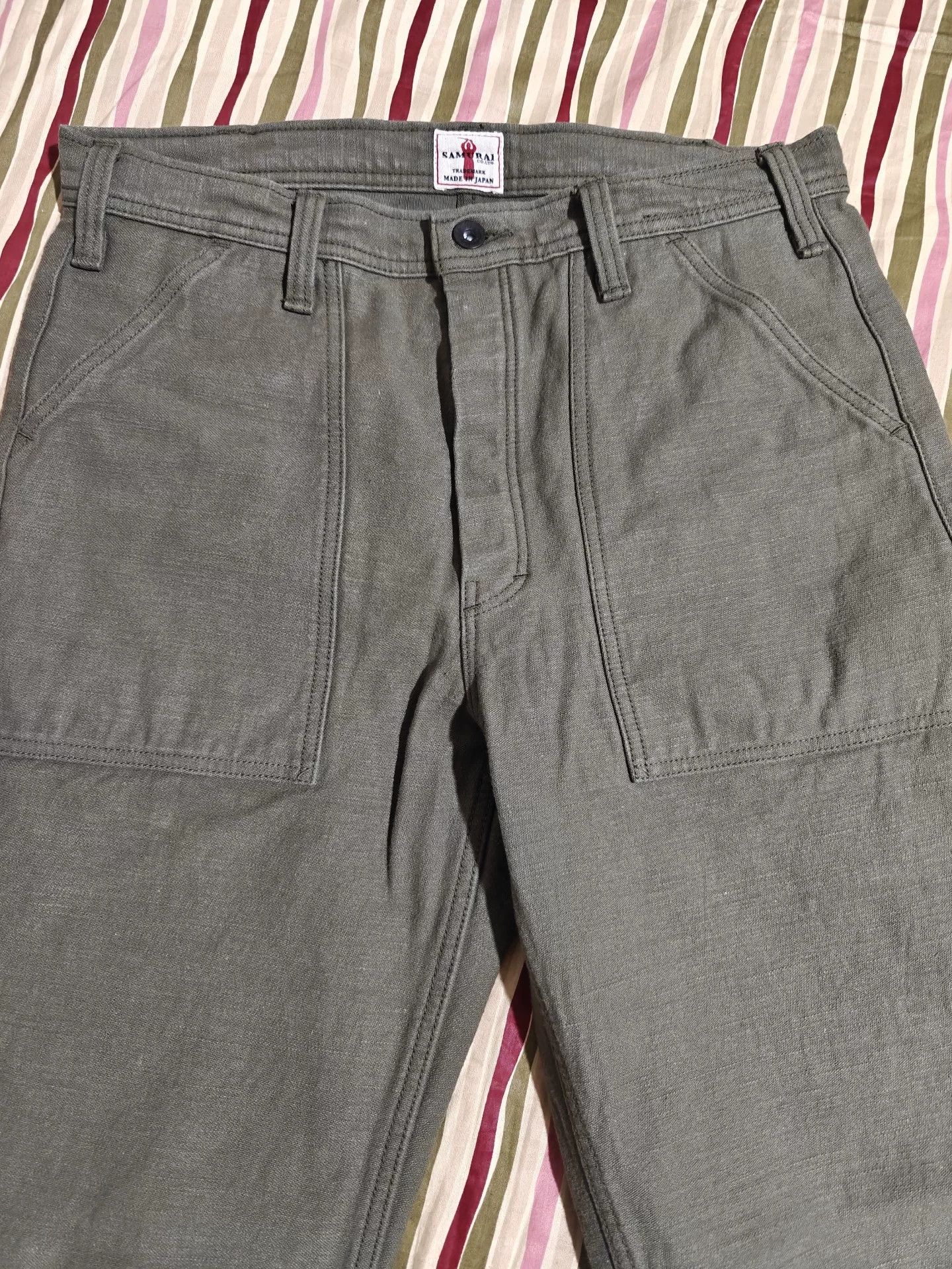 Samurai Jeans Samurai Jeans 15oz OG107 Work Pants Size US 32 / EU 48 - 4 Thumbnail