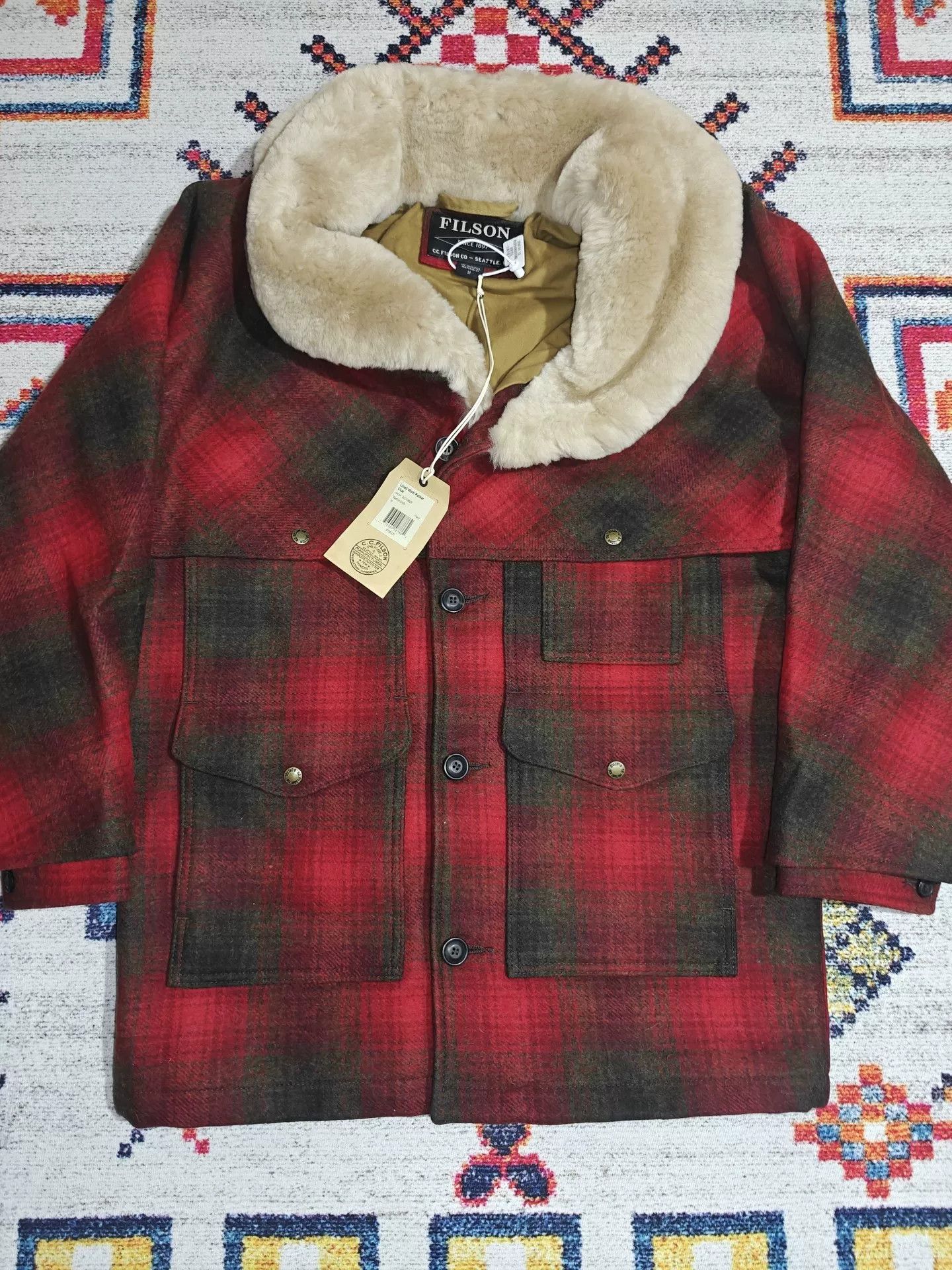 Filson Filson 18829 Farmer Wool Coat Size US M / EU 48-50 / 2 - 3 Thumbnail