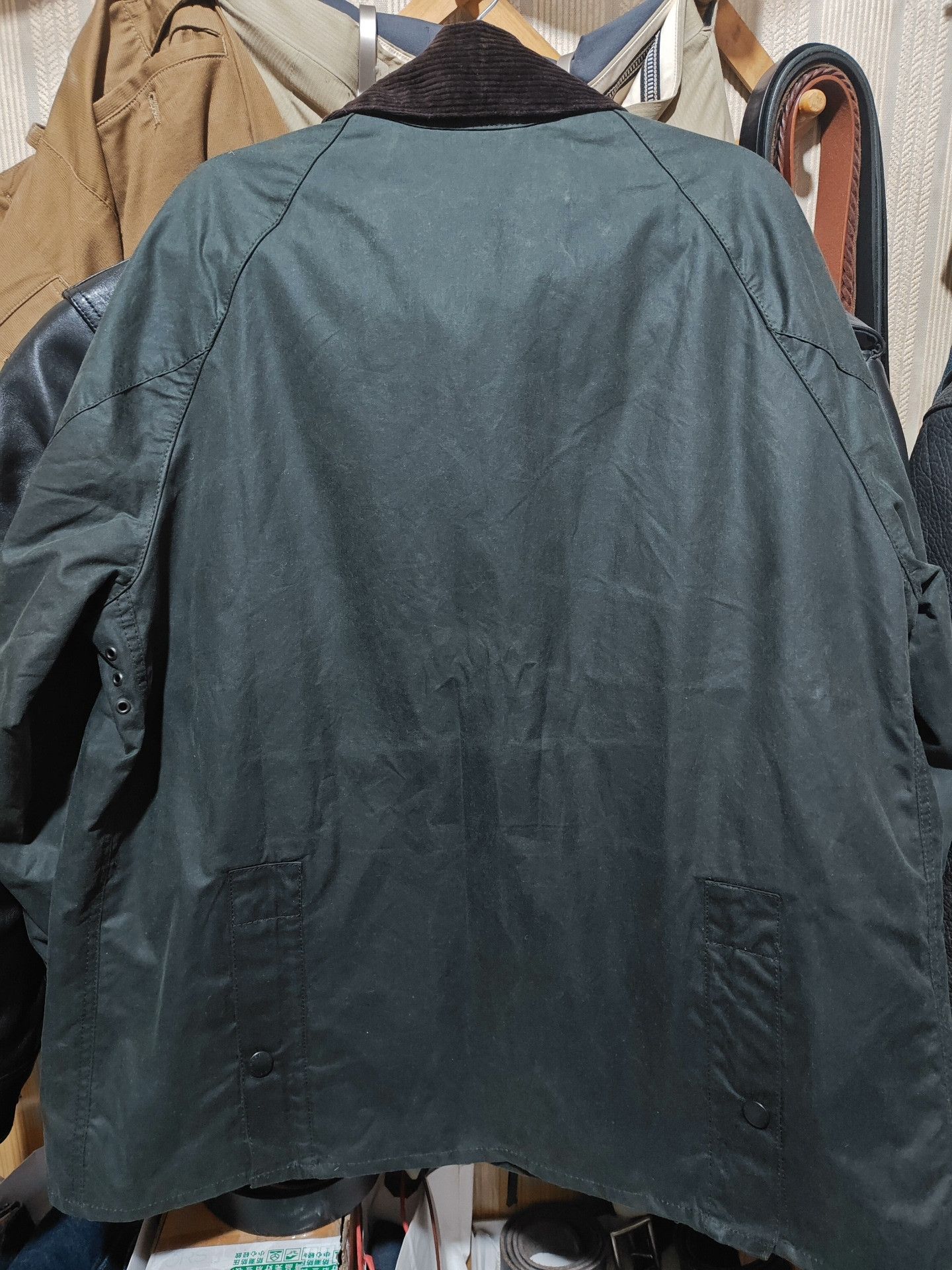 Barbour Barbour OS Bedale Waxed Jacket Size US M / EU 48-50 / 2 - 2 Thumbnail