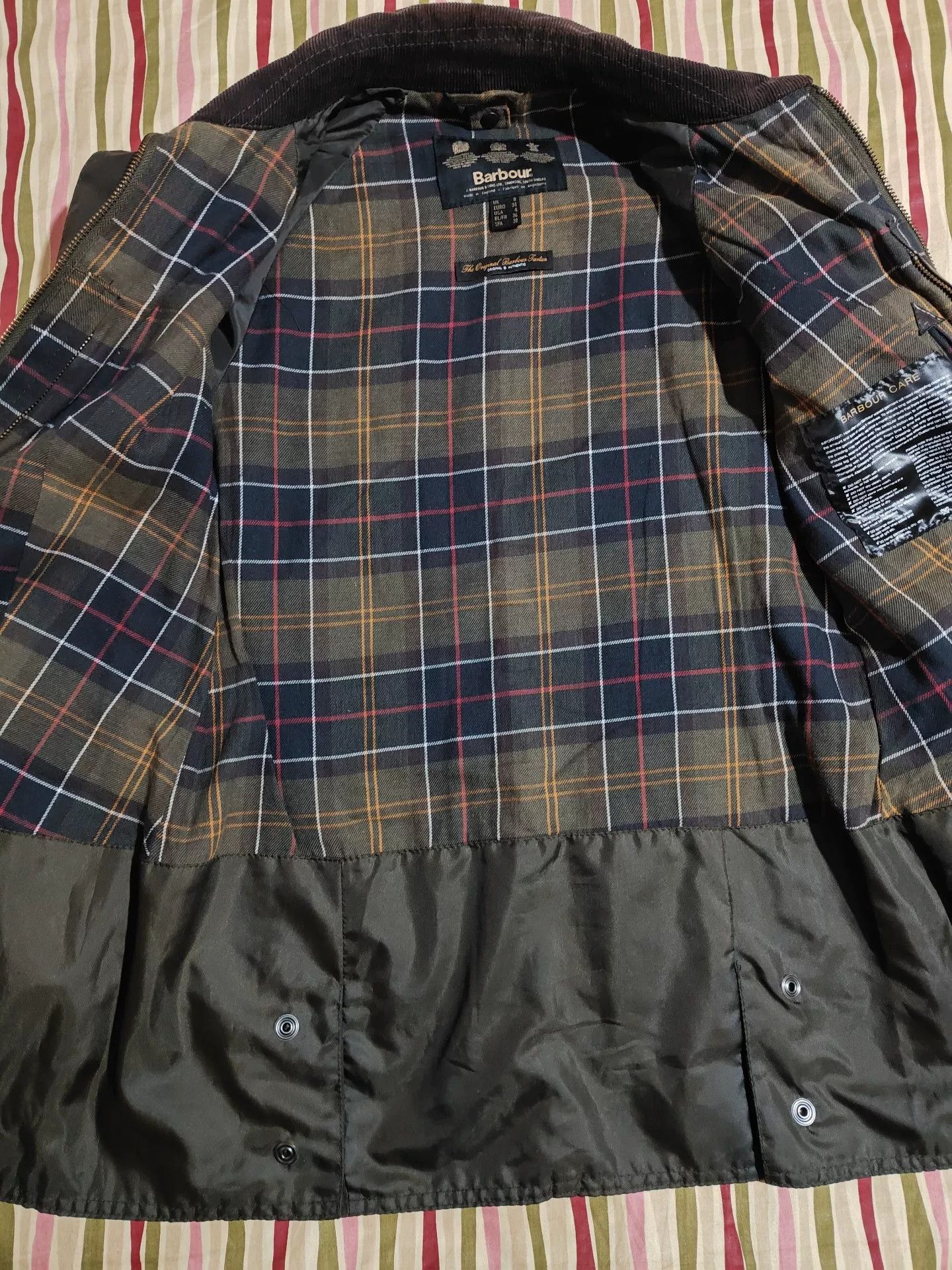 Barbour Barbour Beadnell English Waxed Coat Size M / US 6-8 / IT 42-44 - 4 Thumbnail