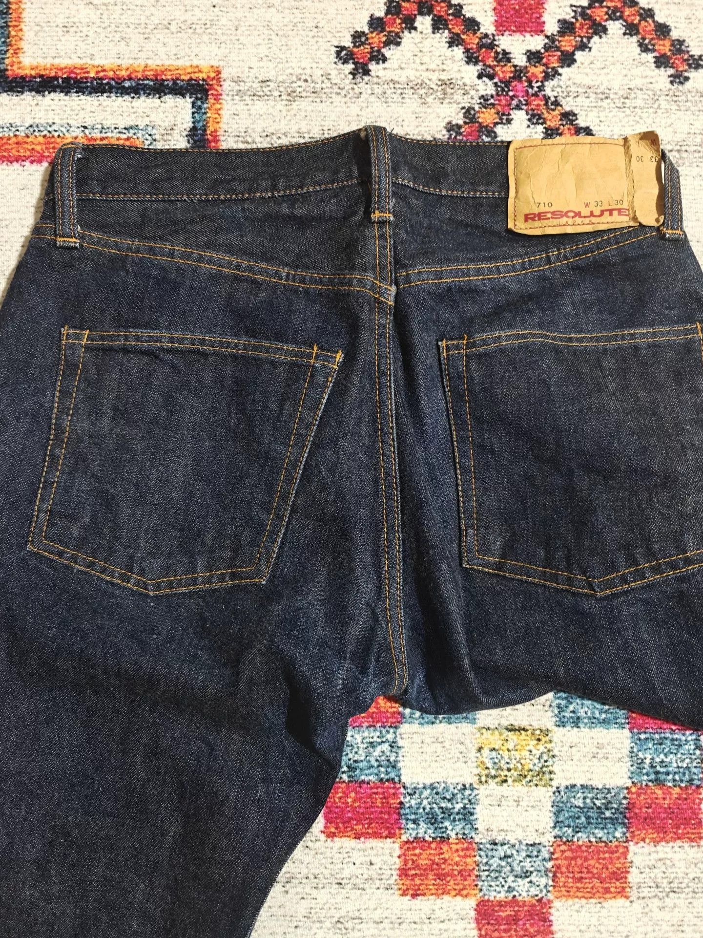 RESOLUTE RESOLUTE 710 Limited Cropped Jeans Size US 33 - 6 Thumbnail