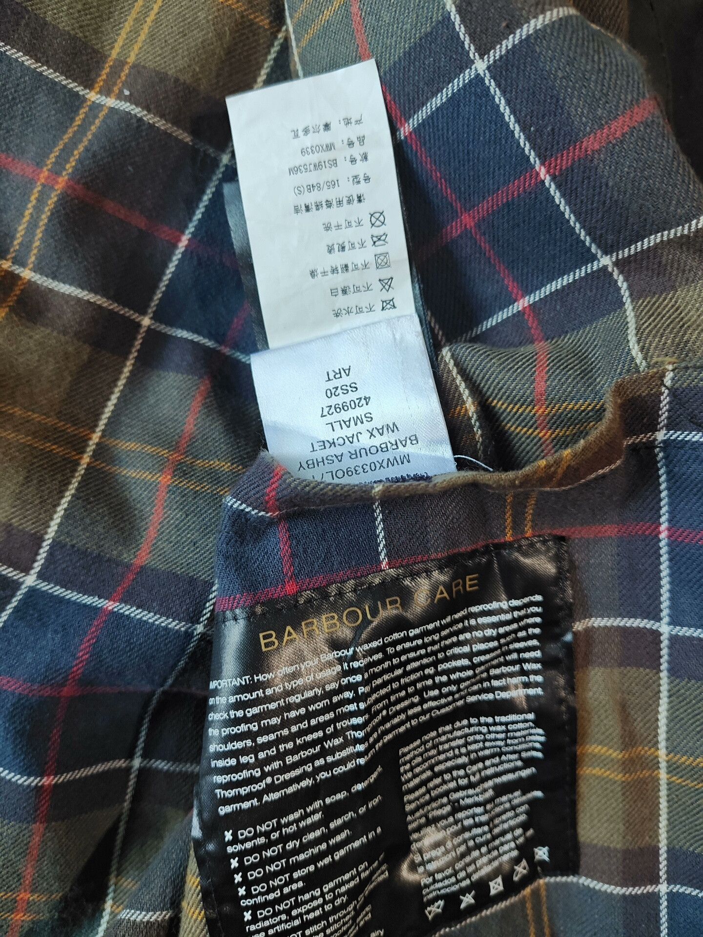 Barbour Barbour Ashby Wax Jacket Size US S / EU 44-46 / 1 - 5 Thumbnail