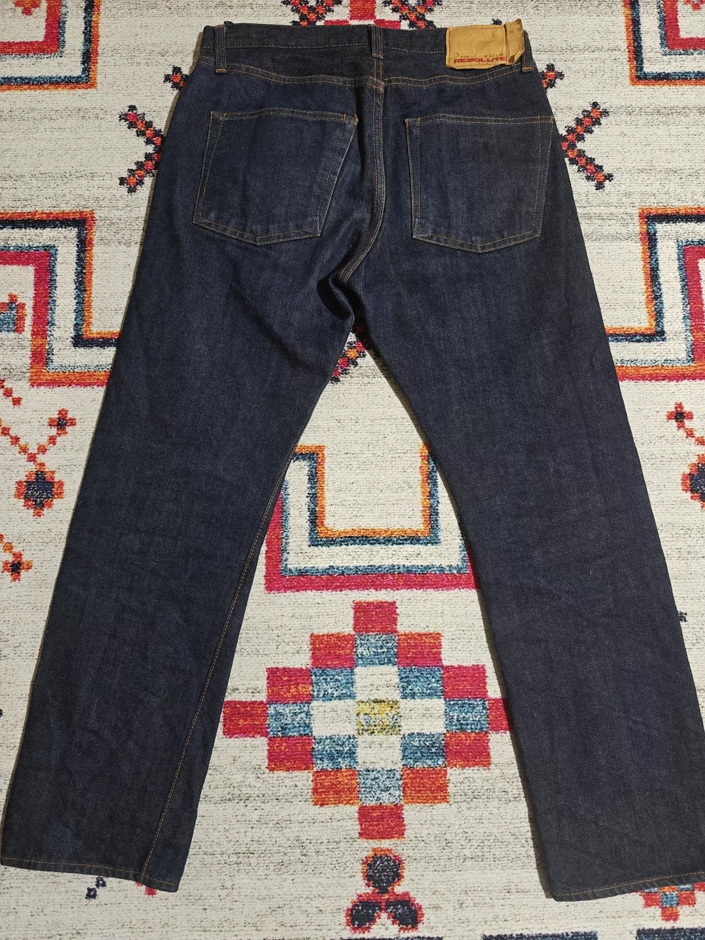 RESOLUTE RESOLUTE 710 Limited Cropped Jeans Size US 33 - 5 Thumbnail