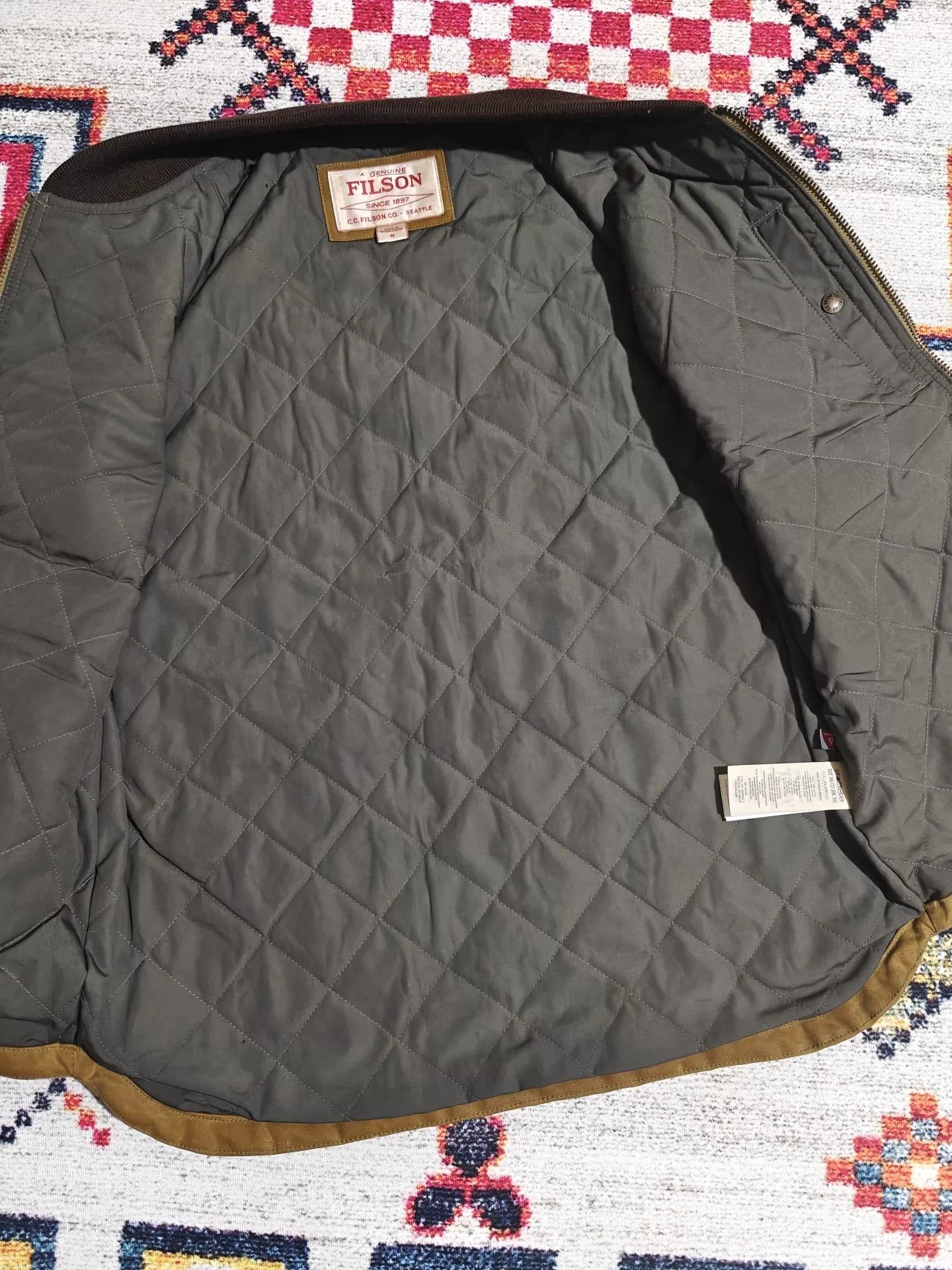 Filson Filson Tin Waxed Cotton Vest Size US M / EU 48-50 / 2 - 5 Thumbnail