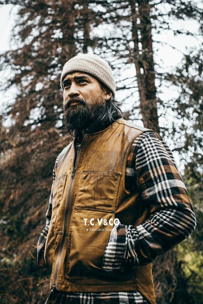Filson Filson Tin Waxed Cotton Vest Size US M / EU 48-50 / 2 - 2 Thumbnail