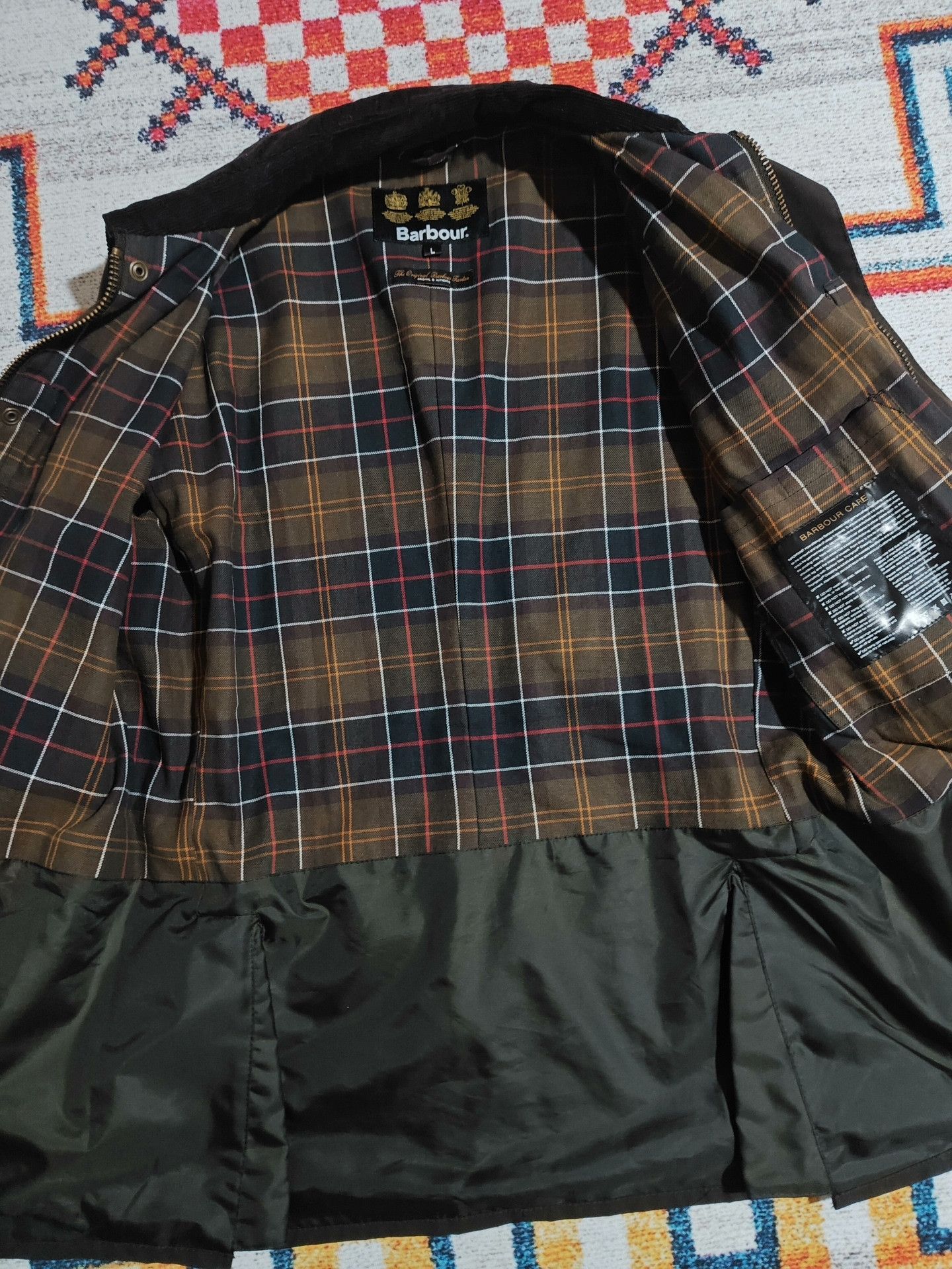 Barbour Barbour Ashby Waxed Trench Jacket Size US L / EU 52-54 / 3 - 3 Thumbnail
