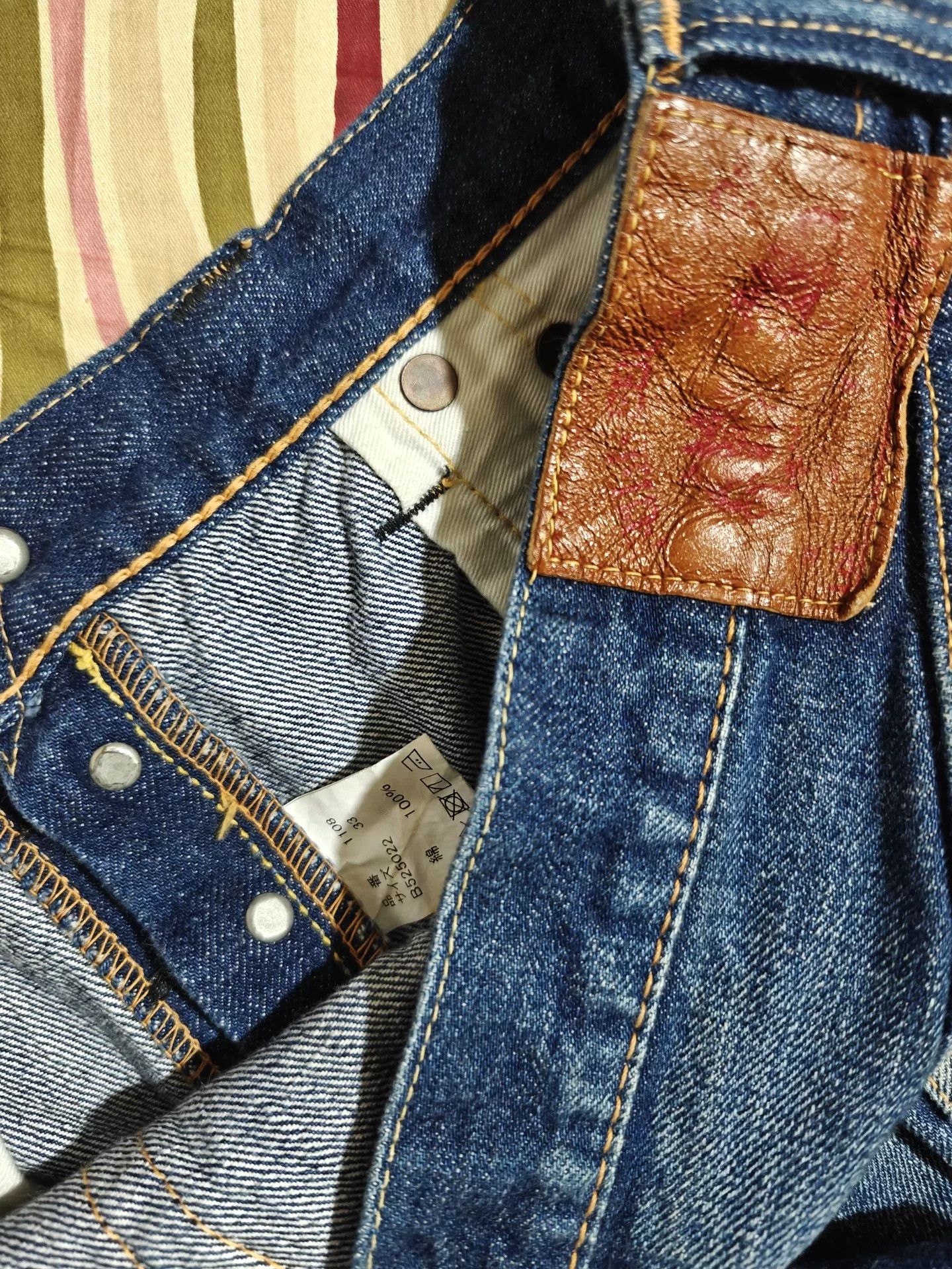 Full Count & Co. Full Count More Than Real 1344 Denim Jeans Size US 33 - 6 Thumbnail