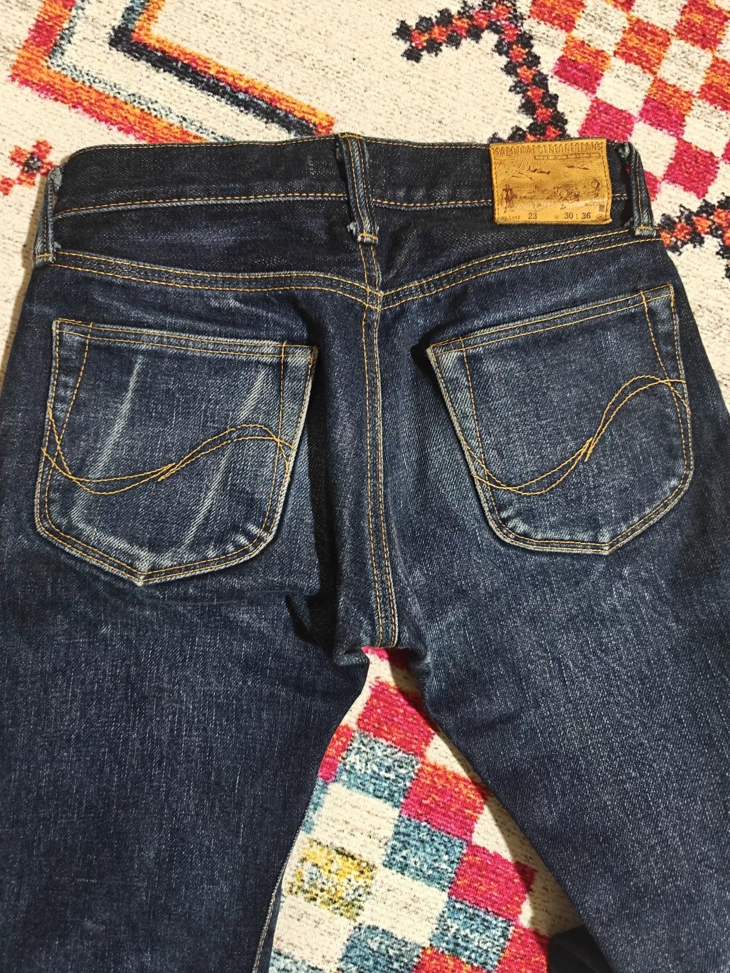 Samurai Jeans Samurai Jeans S003JP 21OZ Denim Size US 30 / EU 46 - 6 Thumbnail
