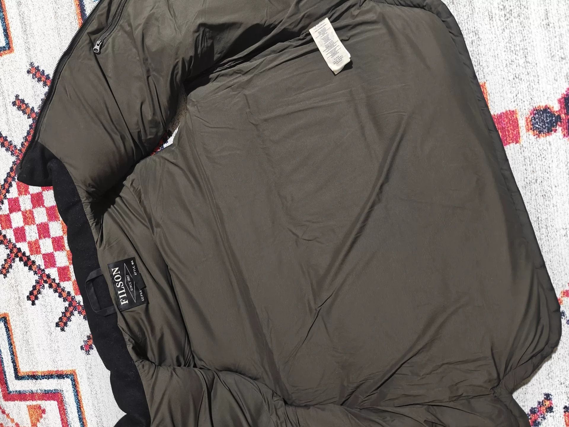 Filson Filson Down Cruiser Waxed Vest Size US L / EU 52-54 / 3 - 3 Thumbnail
