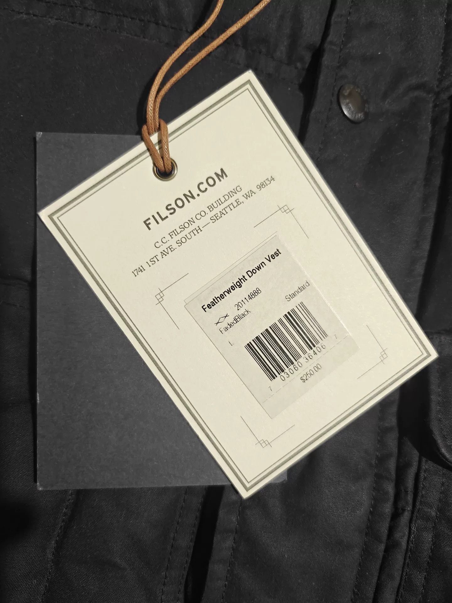 Filson Filson Down Cruiser Waxed Vest Size US L / EU 52-54 / 3 - 5 Thumbnail