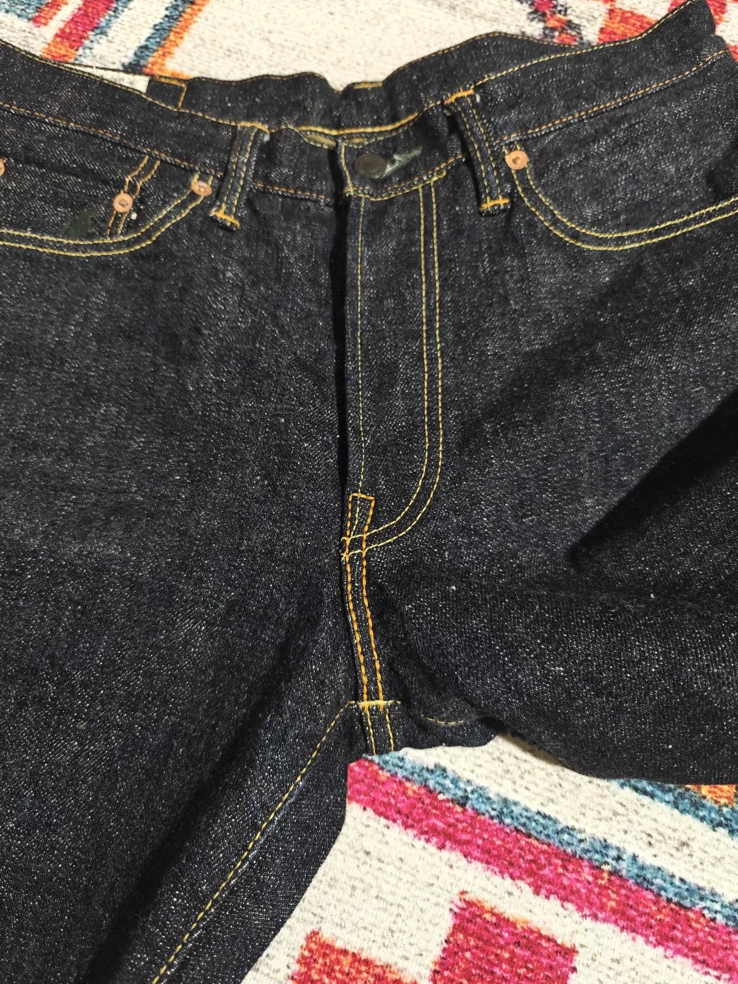 Studio D'Artisan Studio D'artisan Godzilla Limited 18oz Slim Jeans Size US 33 - 4 Thumbnail