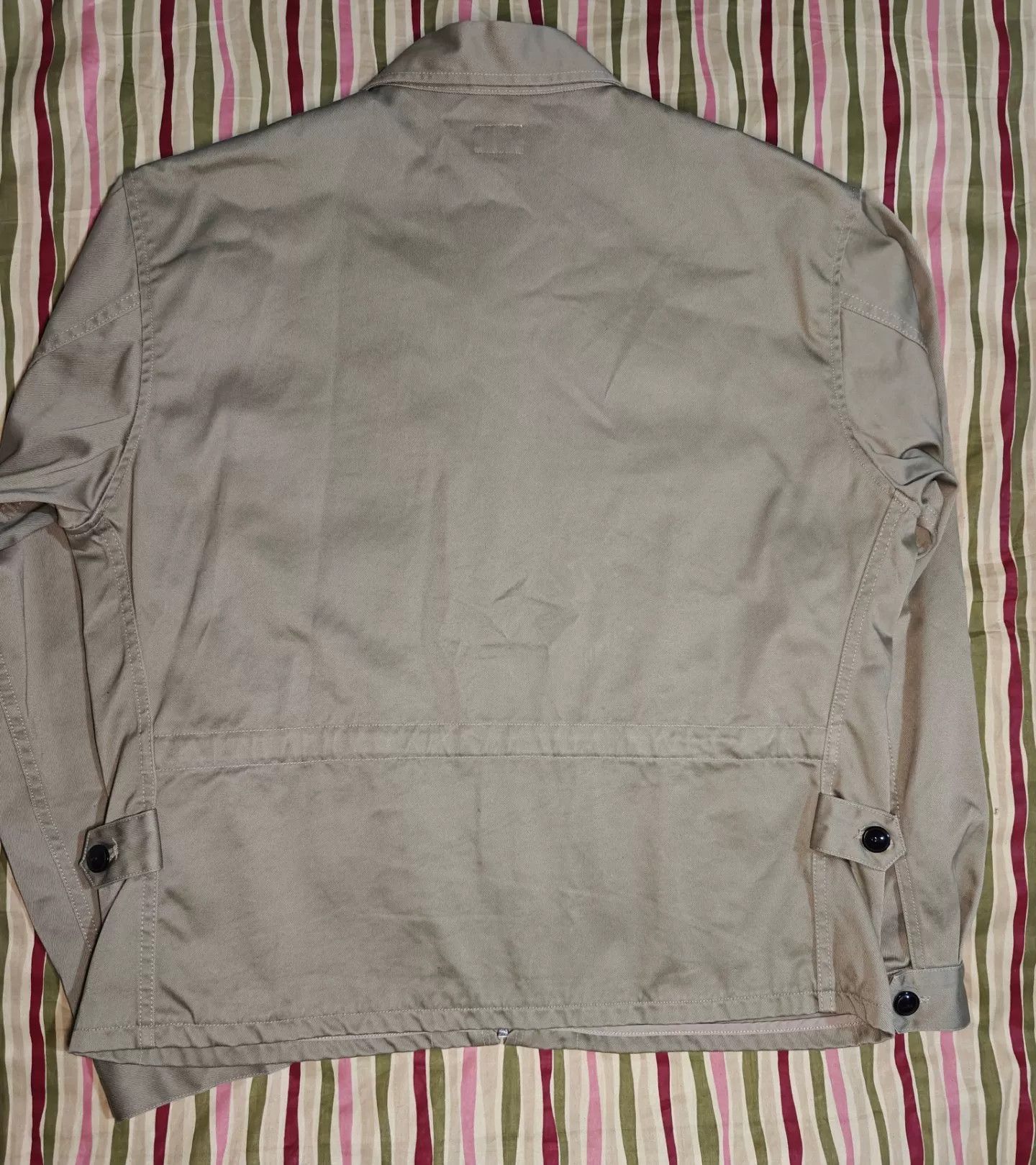 MIL-TEC Militora318 Khaki Utility Casual Short Jacket Size US S / EU 44-46 / 1 - 5 Thumbnail