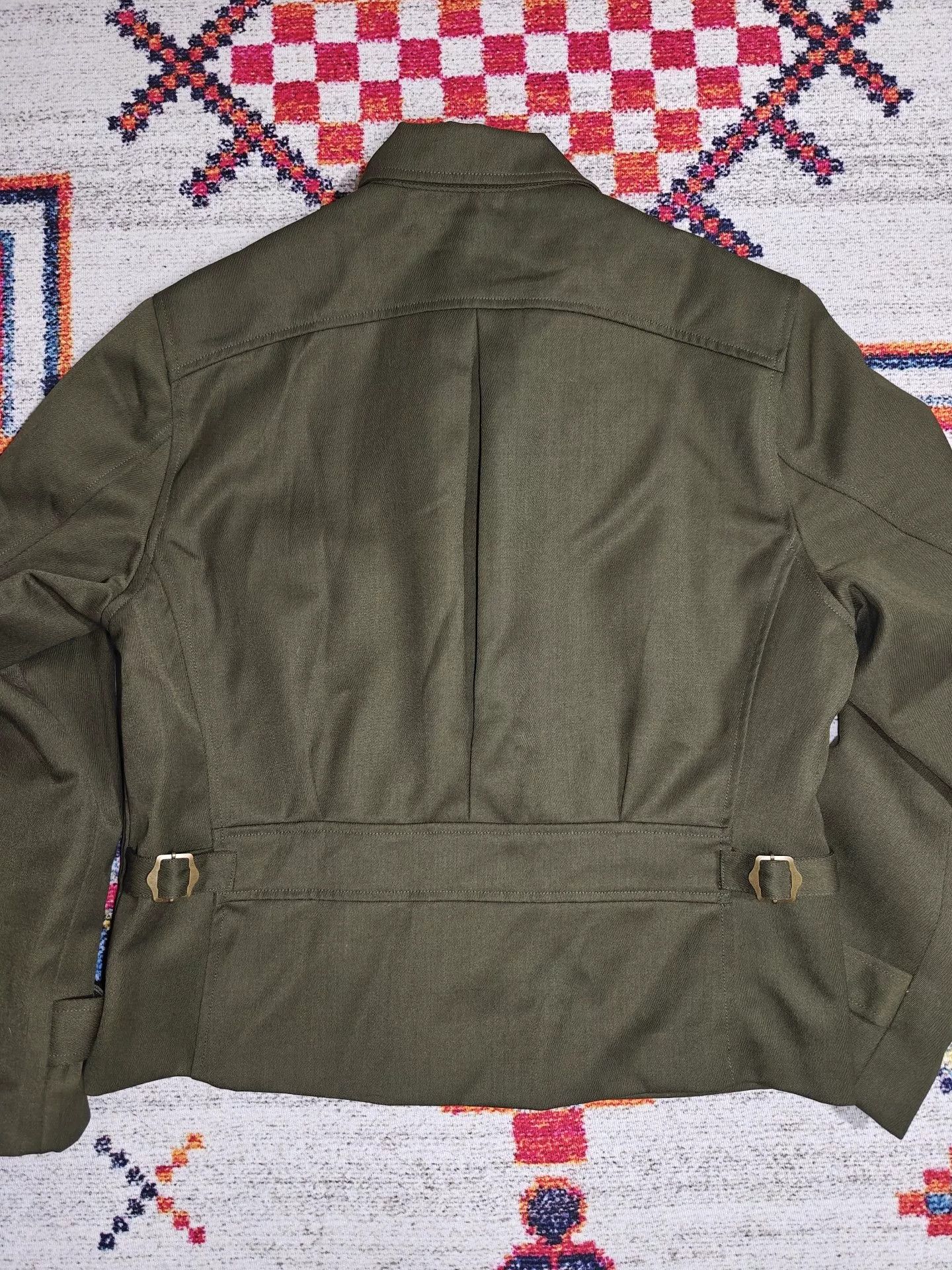 Vintage 1950s American Retro Ranch Wool Jacket Size US XXS / EU 40 - 6 Thumbnail