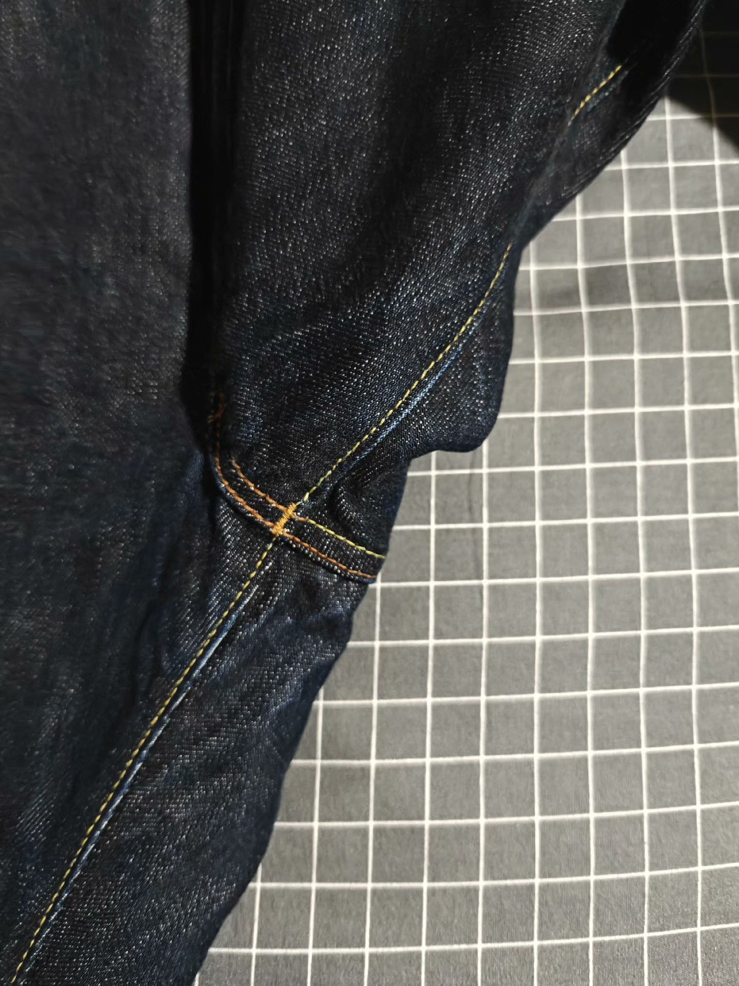 Full Count & Co. FULLCOUNT 1110XX High-Waist Tapered Raw Jeans Size US 34 / EU 50 - 5 Thumbnail