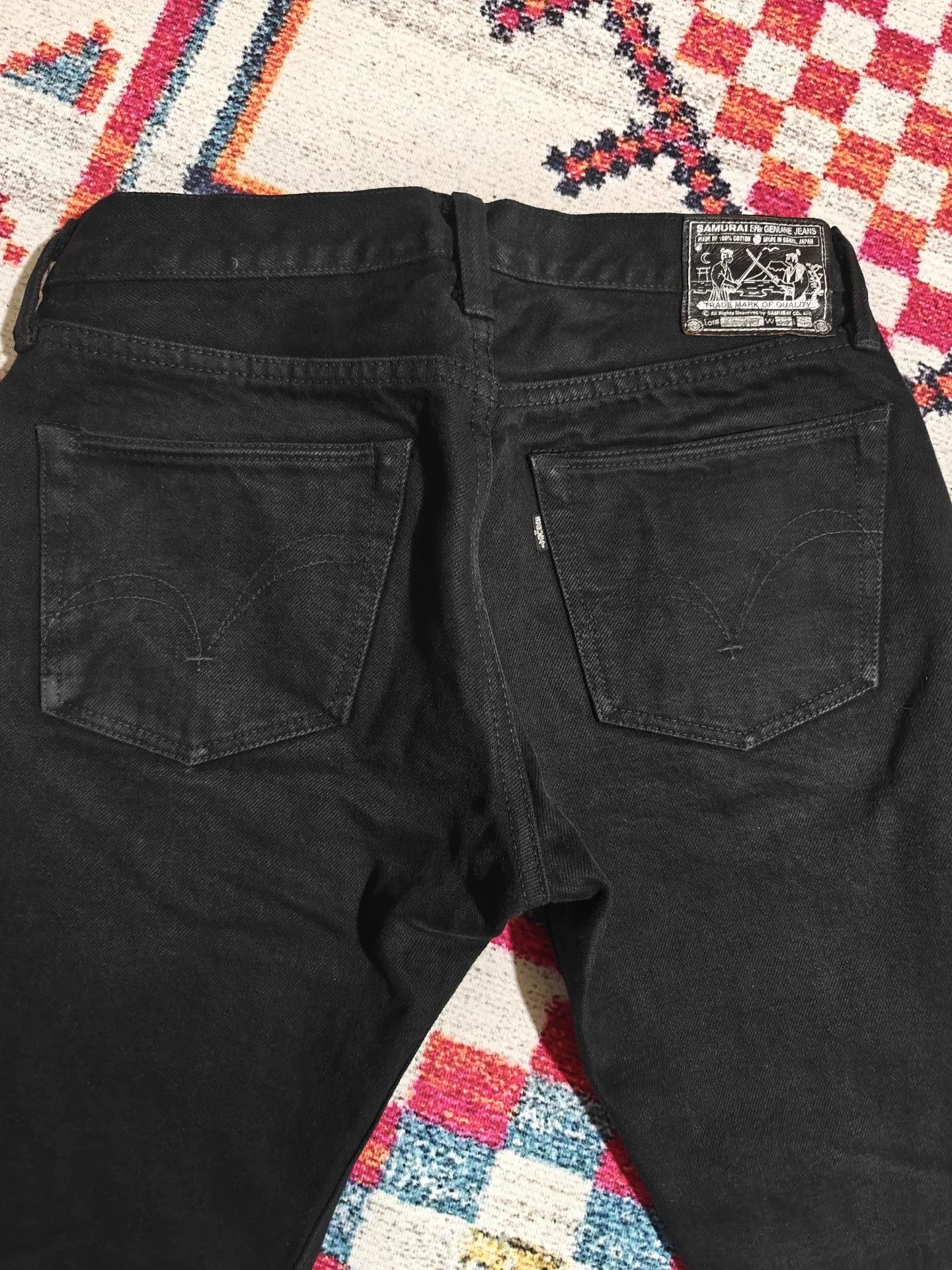 Samurai Jeans Samurai Jeans S511NBK 17oz Black Size US 33 - 7 Thumbnail