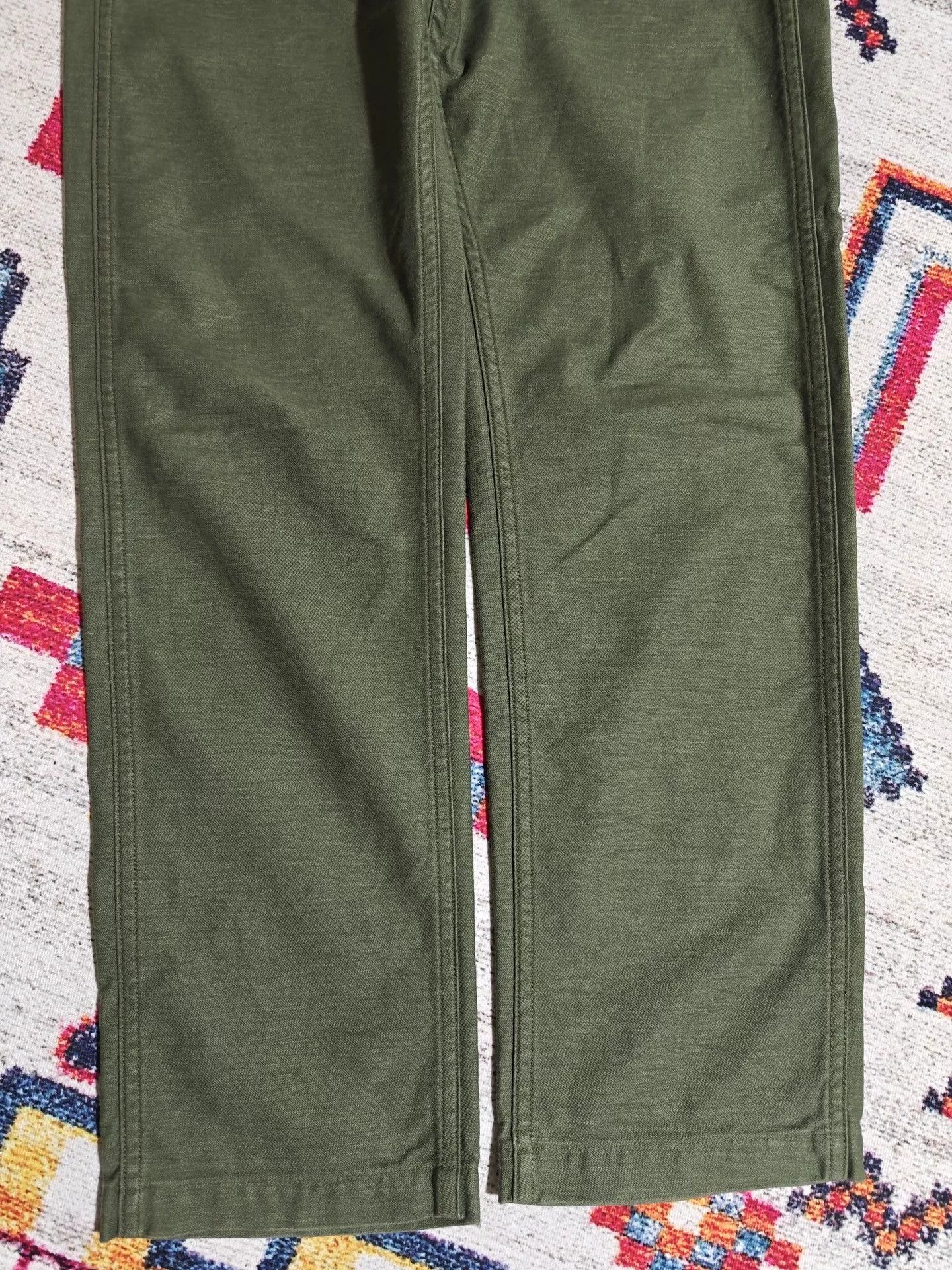 Orslow ORSLOW OG107 5032 Military Green Cargo Pants Size US 26 / EU 42 - 5 Thumbnail