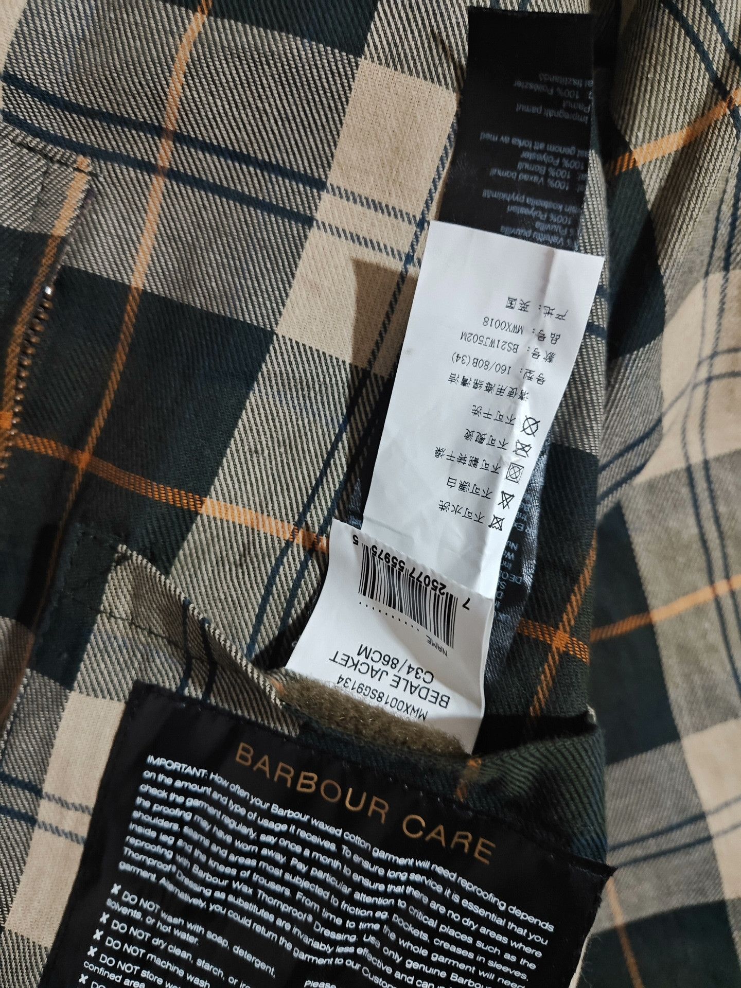Barbour Barbour Bedale Waxed Jacket Size US M / EU 48-50 / 2 - 5 Thumbnail