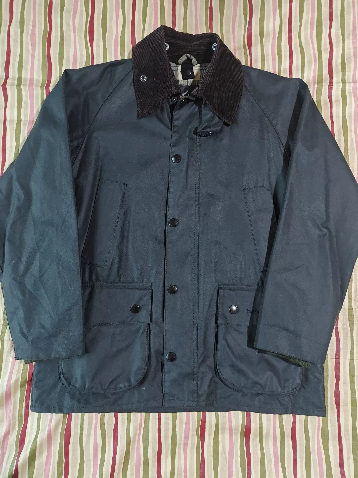 Barbour Barbour Bedale Waxed Jacket Size US M / EU 48-50 / 2 - 2 Thumbnail