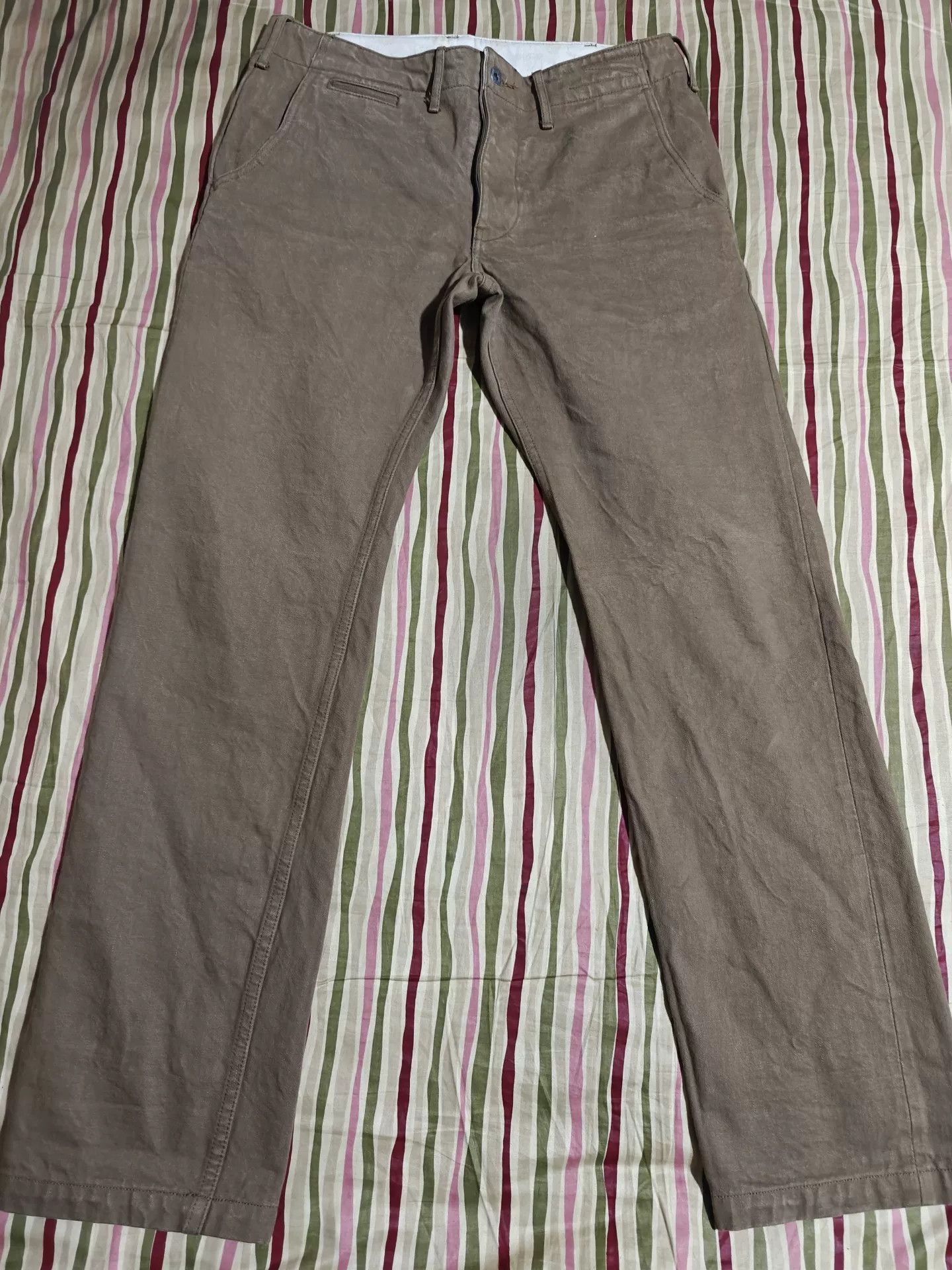 Samurai Jeans SAMURAI JEANS SJ42CP 15oz Cargo Pants Size US 35 - 2 Thumbnail