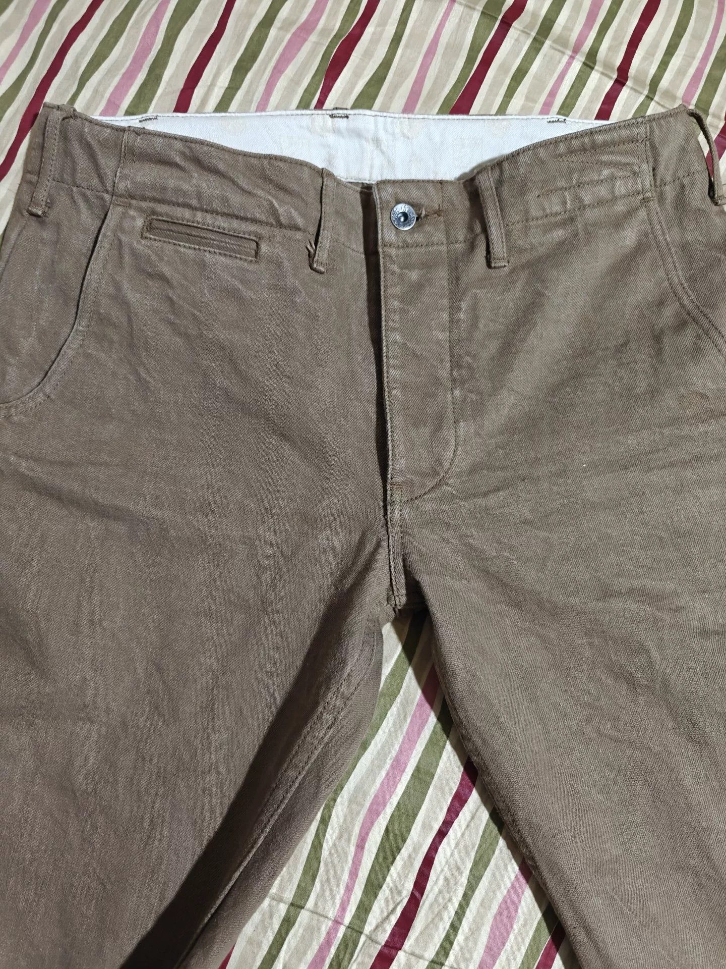 Samurai Jeans SAMURAI JEANS SJ42CP 15oz Cargo Pants Size US 35 - 4 Thumbnail
