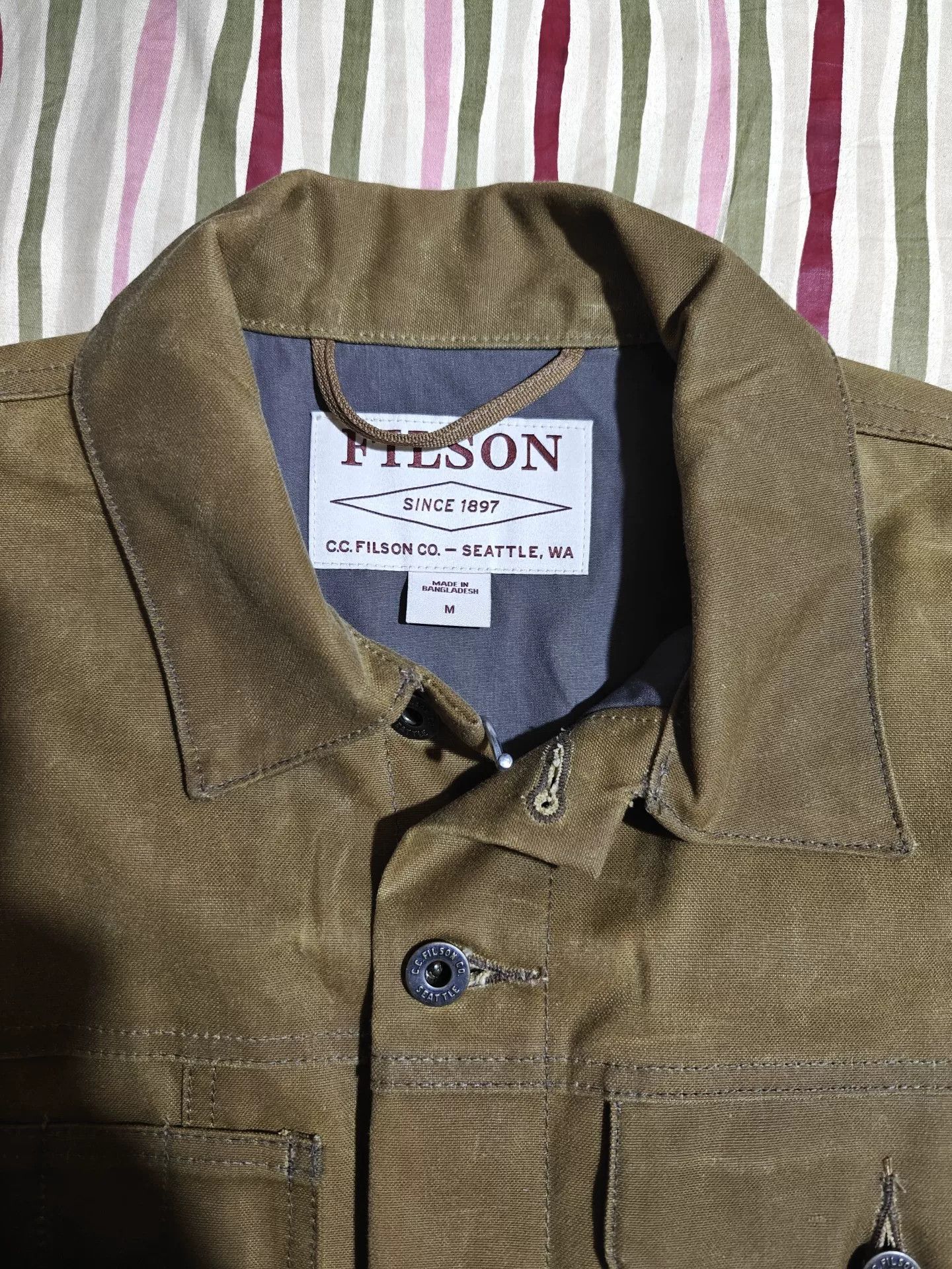 Filson Filson Cruiser Waxed Canvas Jacket Size US M / EU 48-50 / 2 - 4 Thumbnail