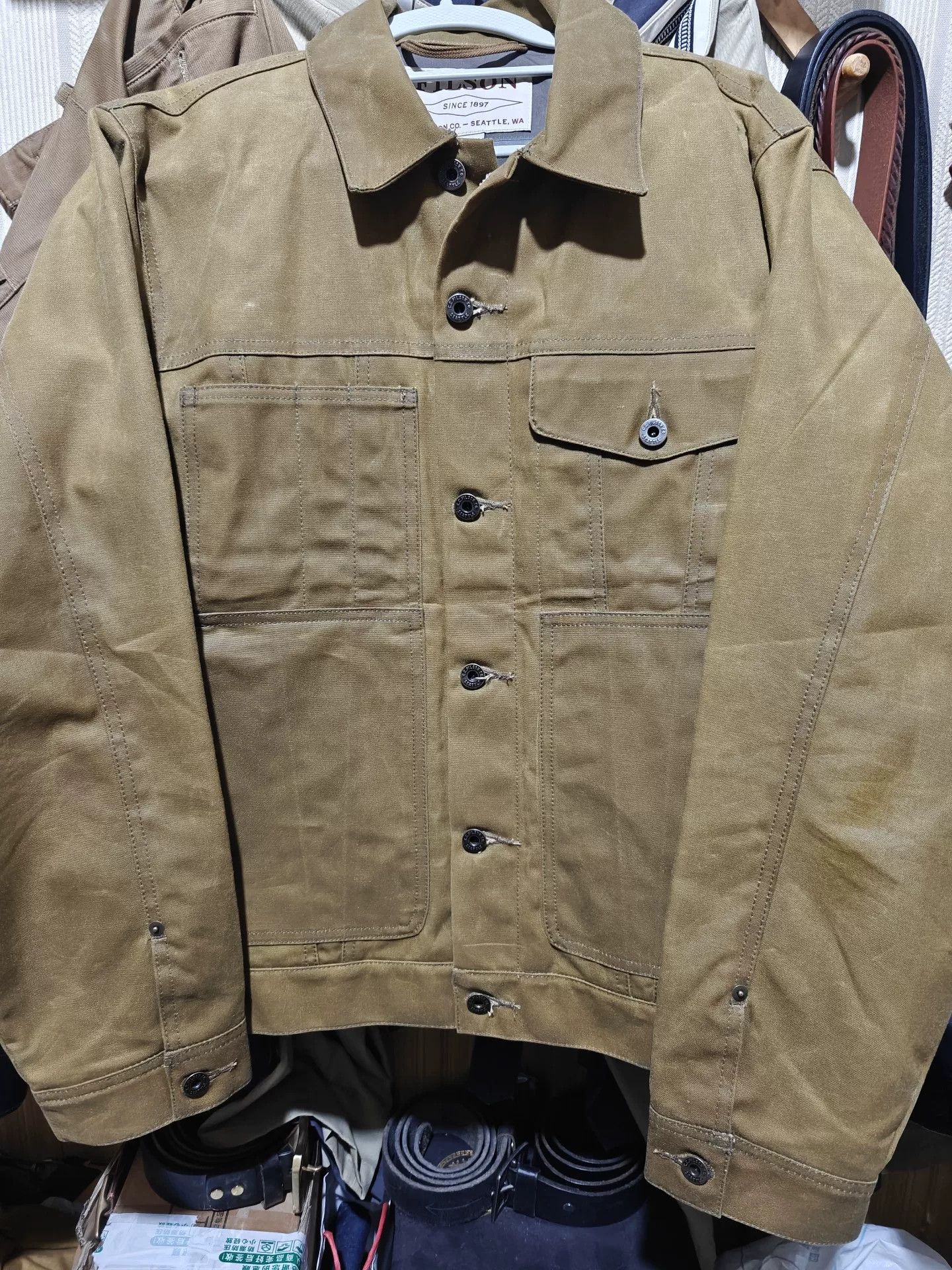 Filson Filson Cruiser Waxed Canvas Jacket Size US M / EU 48-50 / 2 - 2 Thumbnail