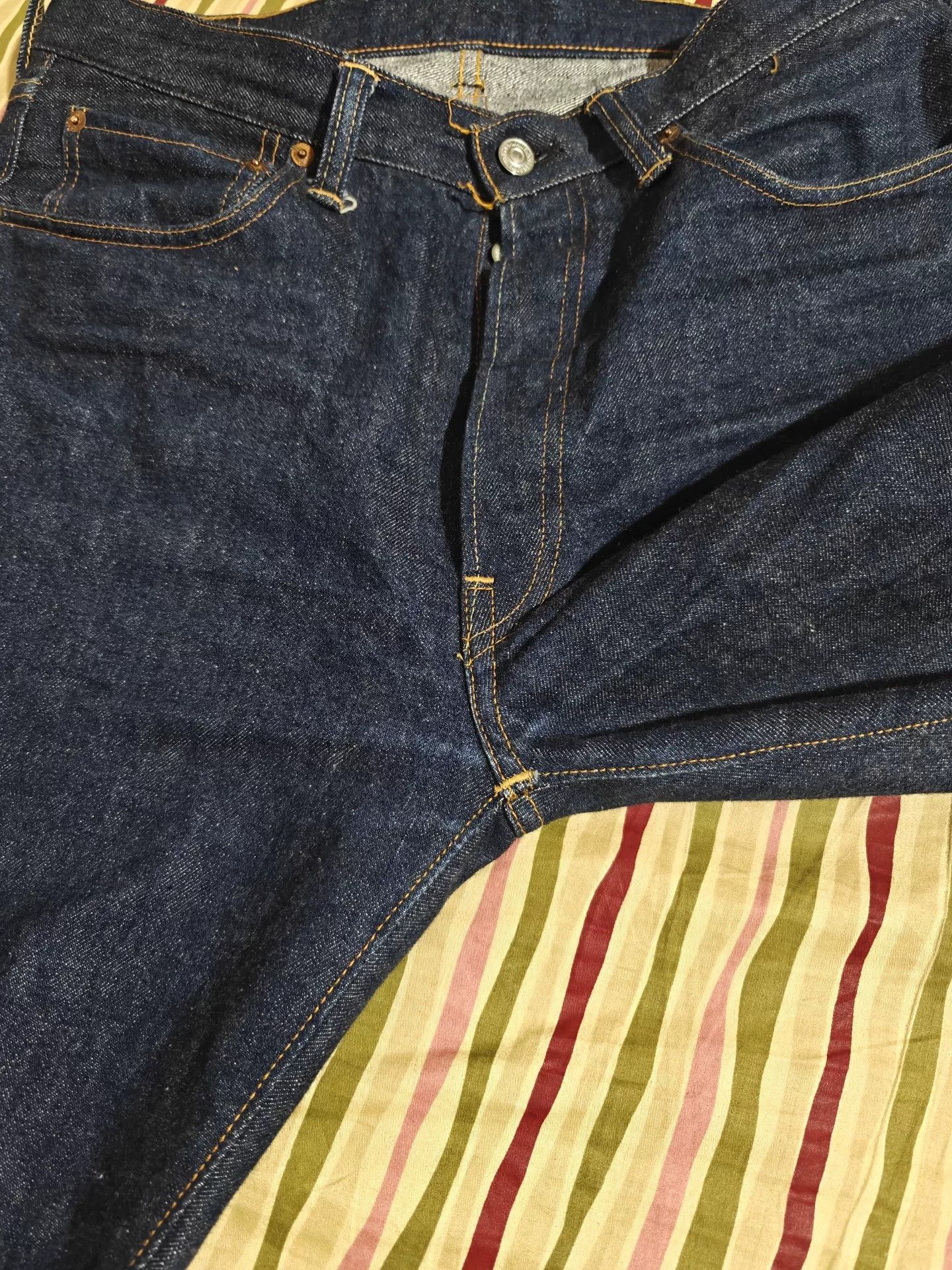 Warehouse & Co. WAREHOUSE Lot 1101 1970s Big E Jeans Size US 32 / EU 48 - 3 Thumbnail
