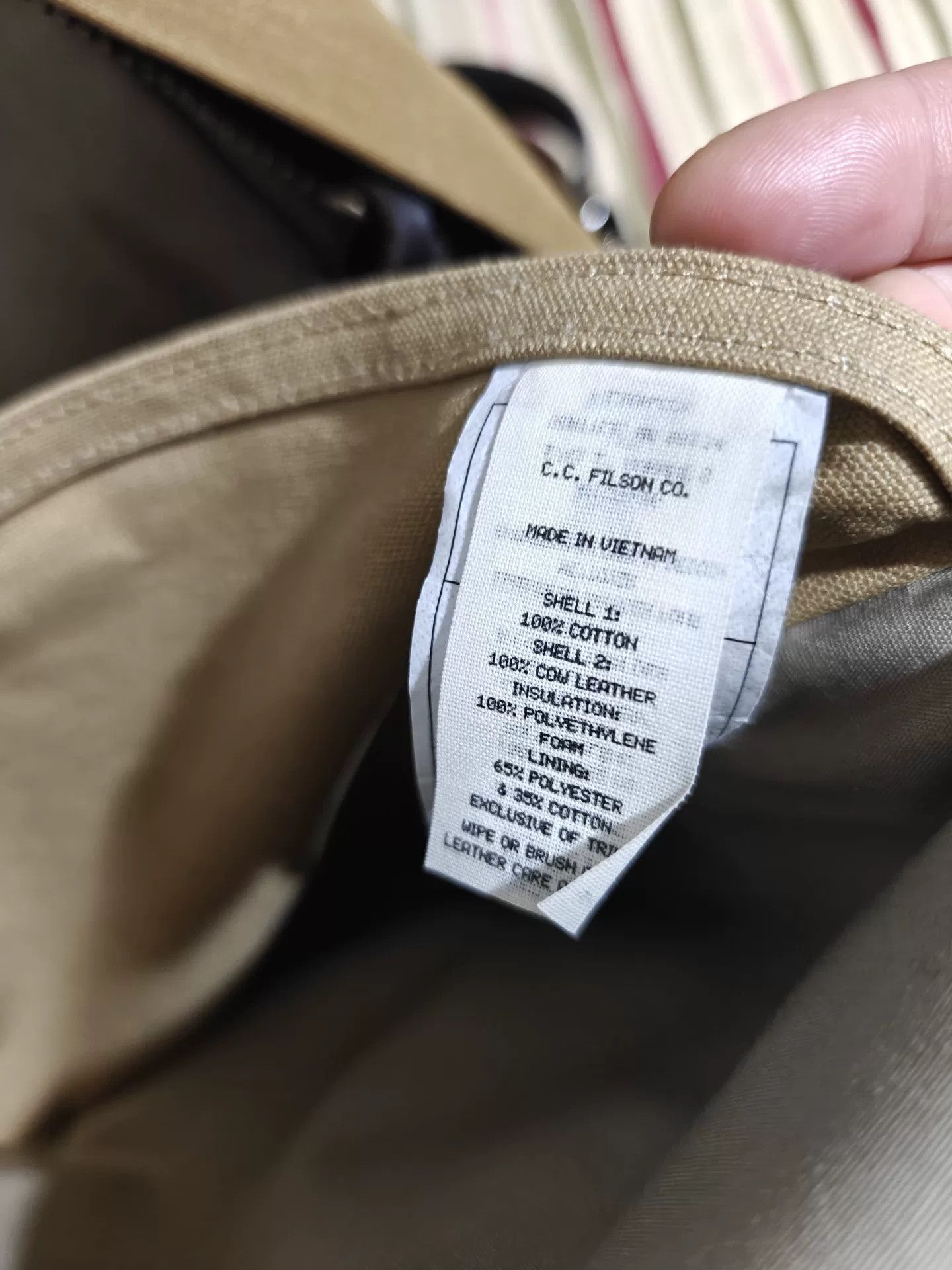 Filson Filson 70307 Waxed Canvas Backpack Size ONE SIZE - 8 Thumbnail