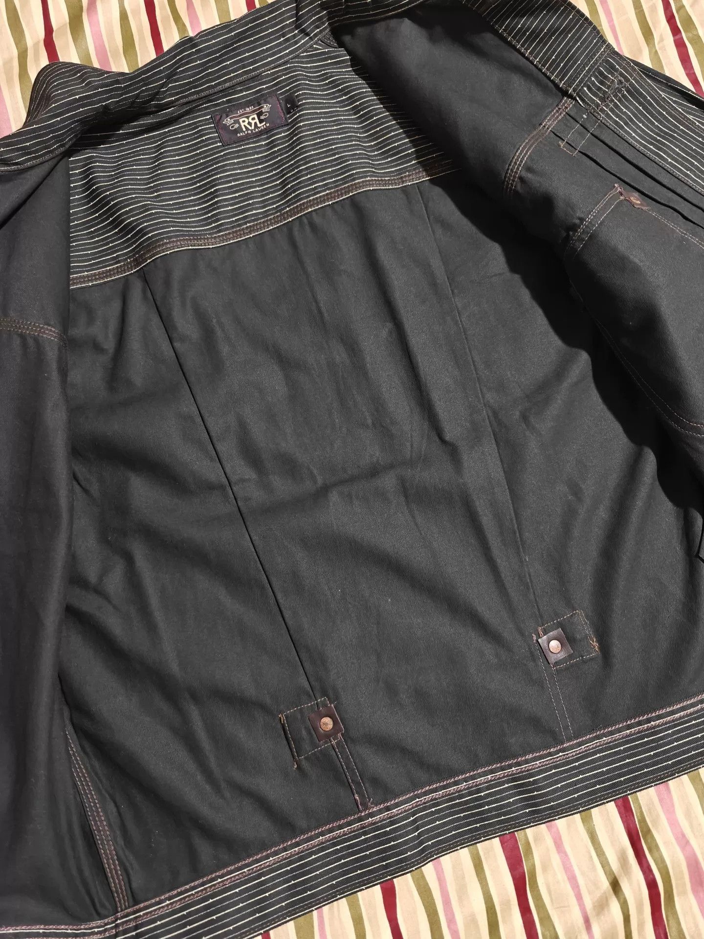 RRL Ralph Lauren RRL Double RL Stripe Jacket Size US L / EU 52-54 / 3 - 3 Thumbnail