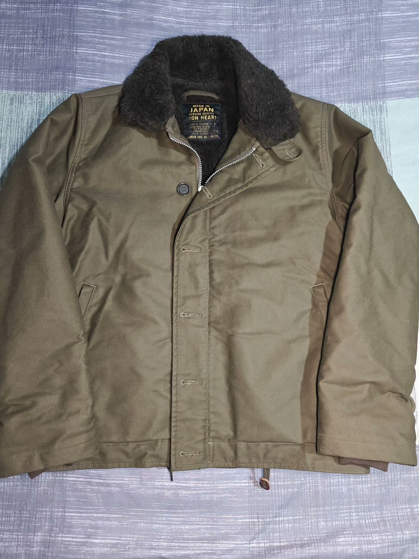 Iron Heart IRON HEART 14oz N1 Deck Jacket Size US XXL / EU 58 / 5 - 4 Thumbnail