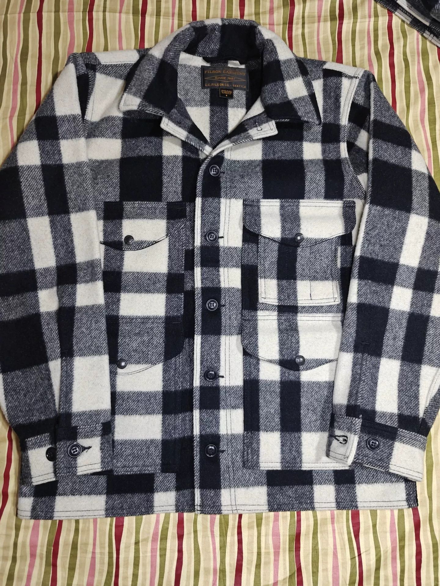 Filson Filson Mackinaw Cruiser Wool Coat Size US S / EU 44-46 / 1 - 3 Thumbnail
