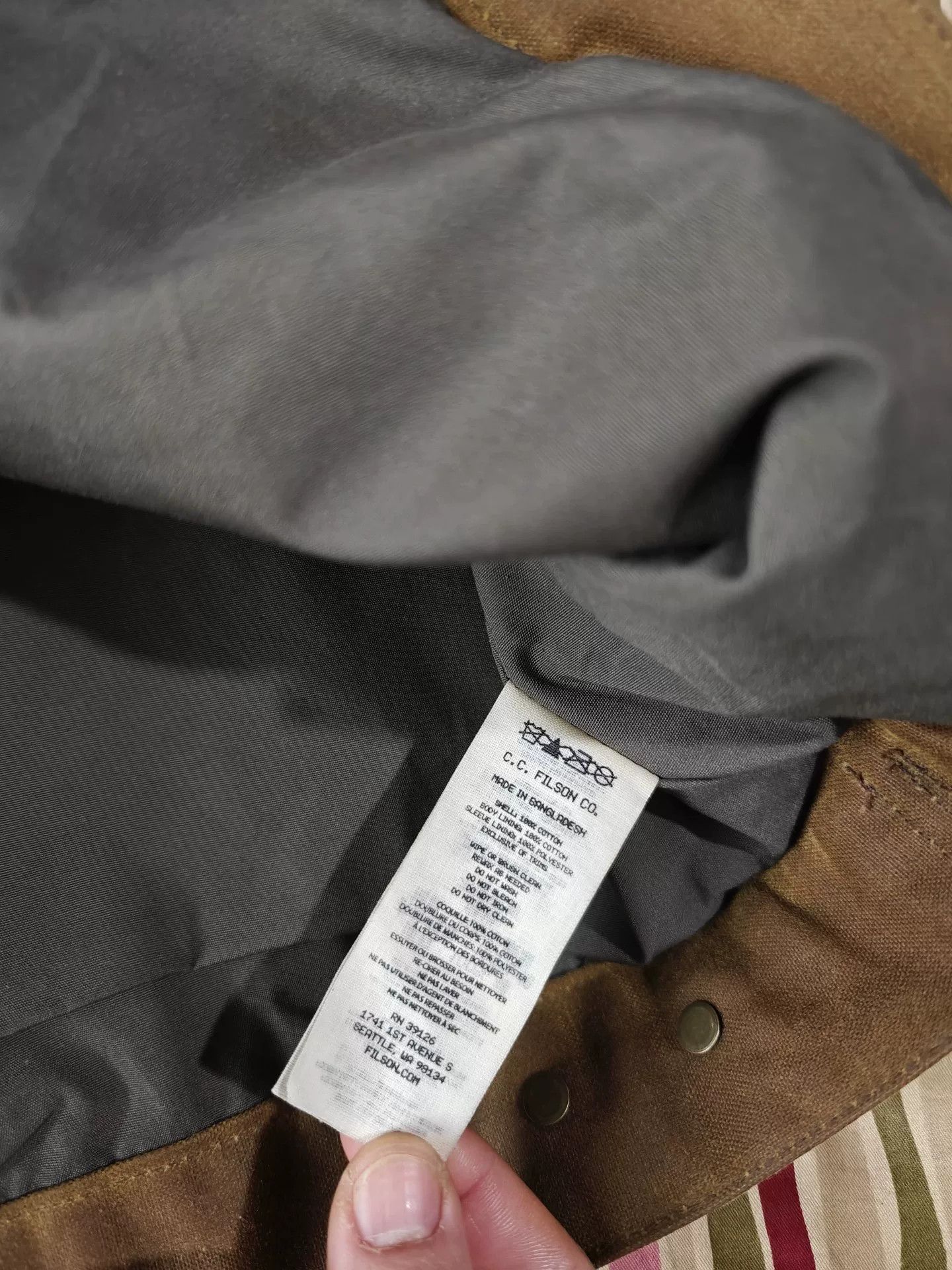 Filson Filson Cruiser Waxed Canvas Jacket Size US L / EU 52-54 / 3 - 5 Thumbnail