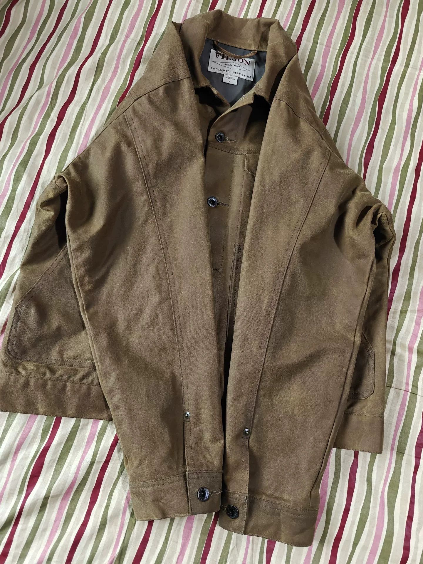 Filson Filson Cruiser Waxed Canvas Jacket Size US L / EU 52-54 / 3 - 4 Thumbnail
