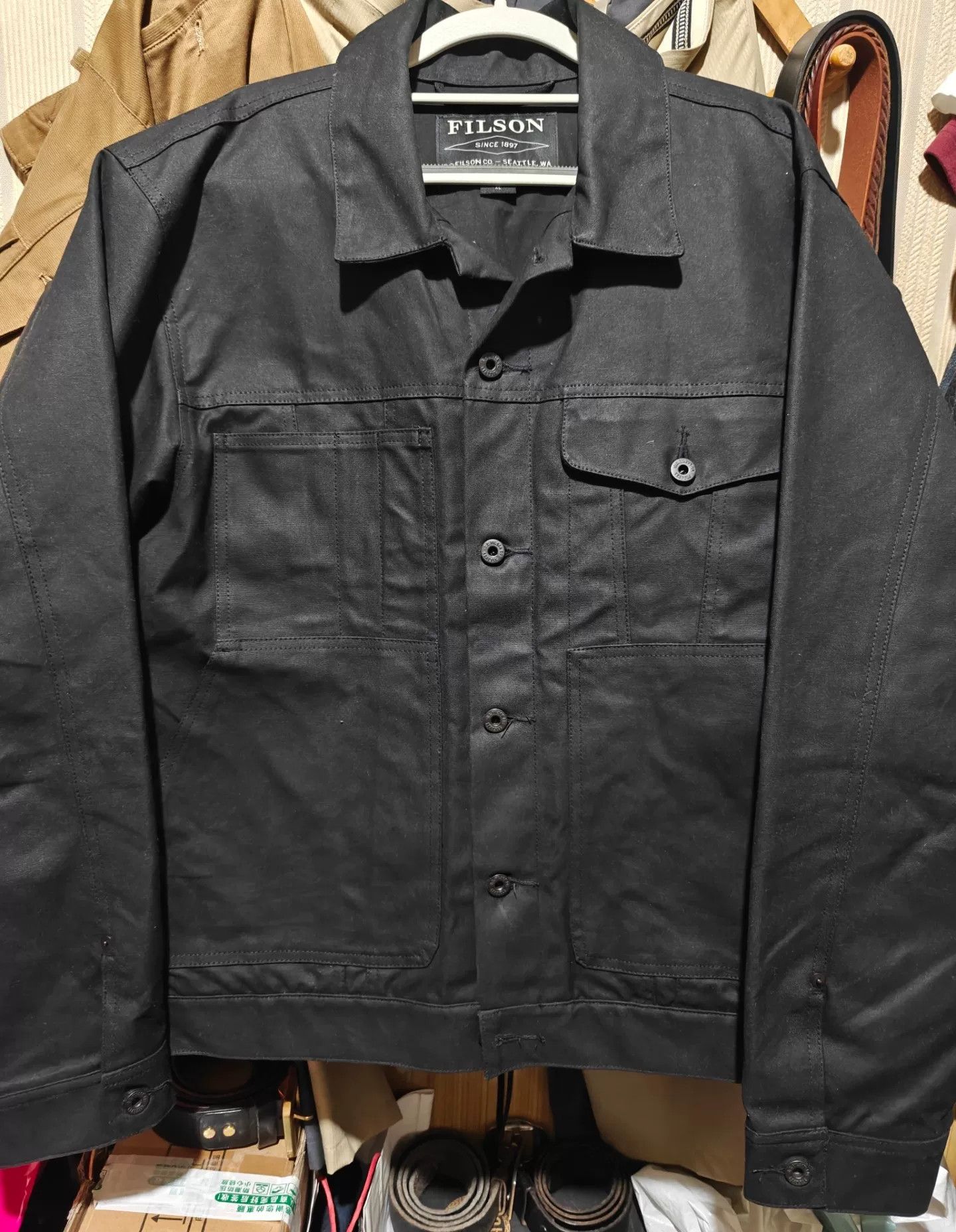 Filson Filson Cruiser Waxed Canvas Jacket Size US XL / EU 56 / 4 - 2 Thumbnail
